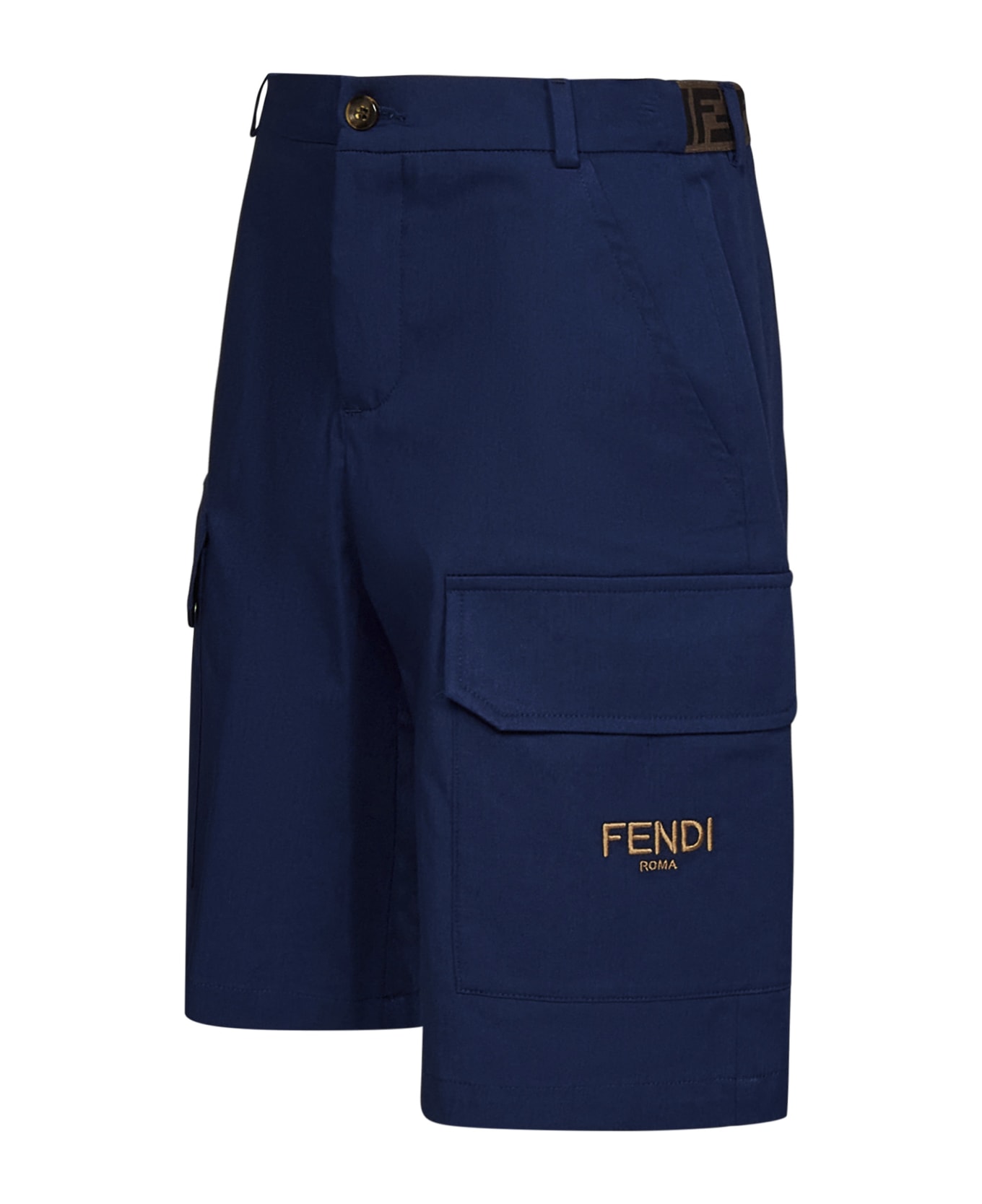 Fendi Kids Shorts - Blue