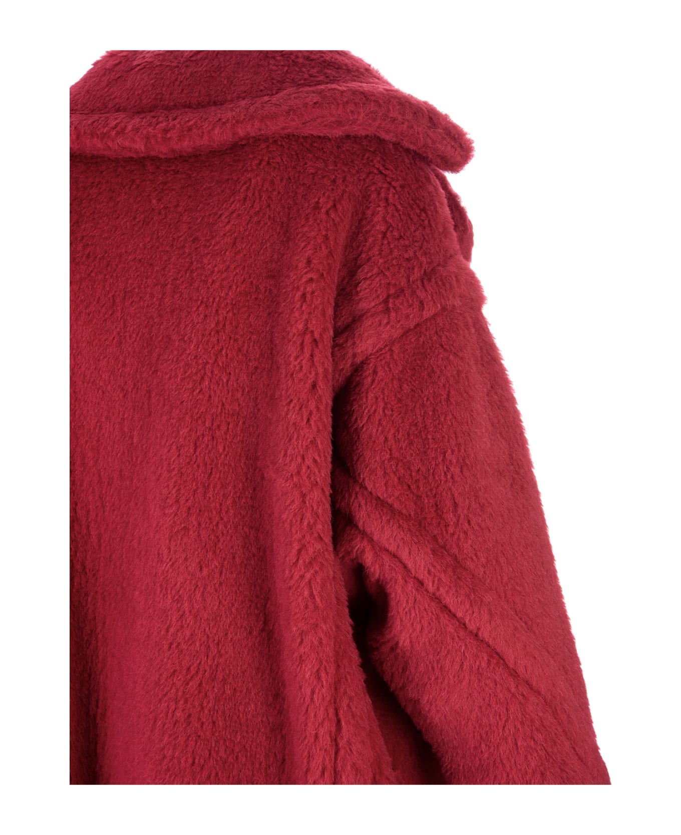 Max Mara Red Lina Coat - RED