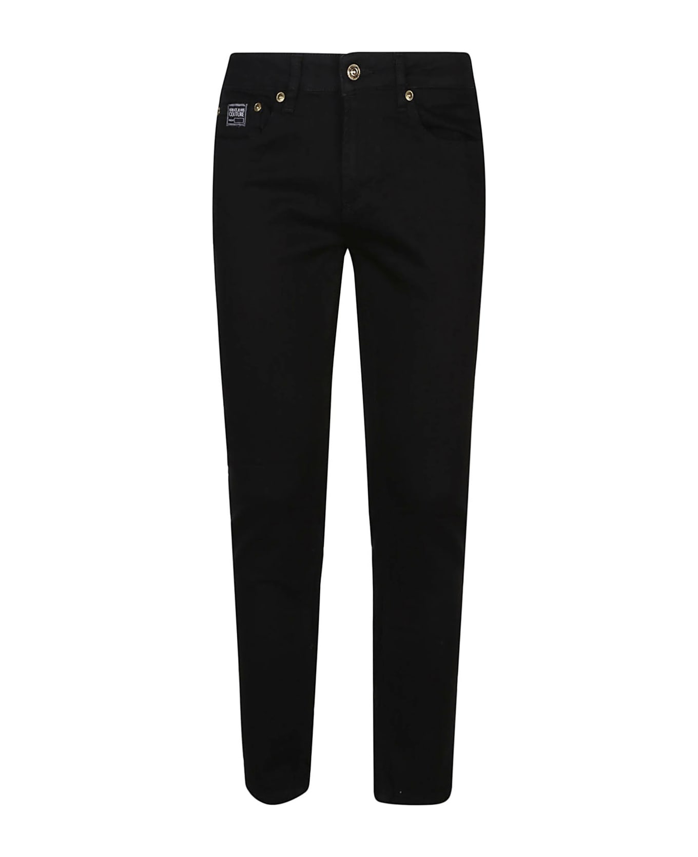 Versace Jeans Couture Narrow Dundee 5 Pockets Jeans - Black/black
