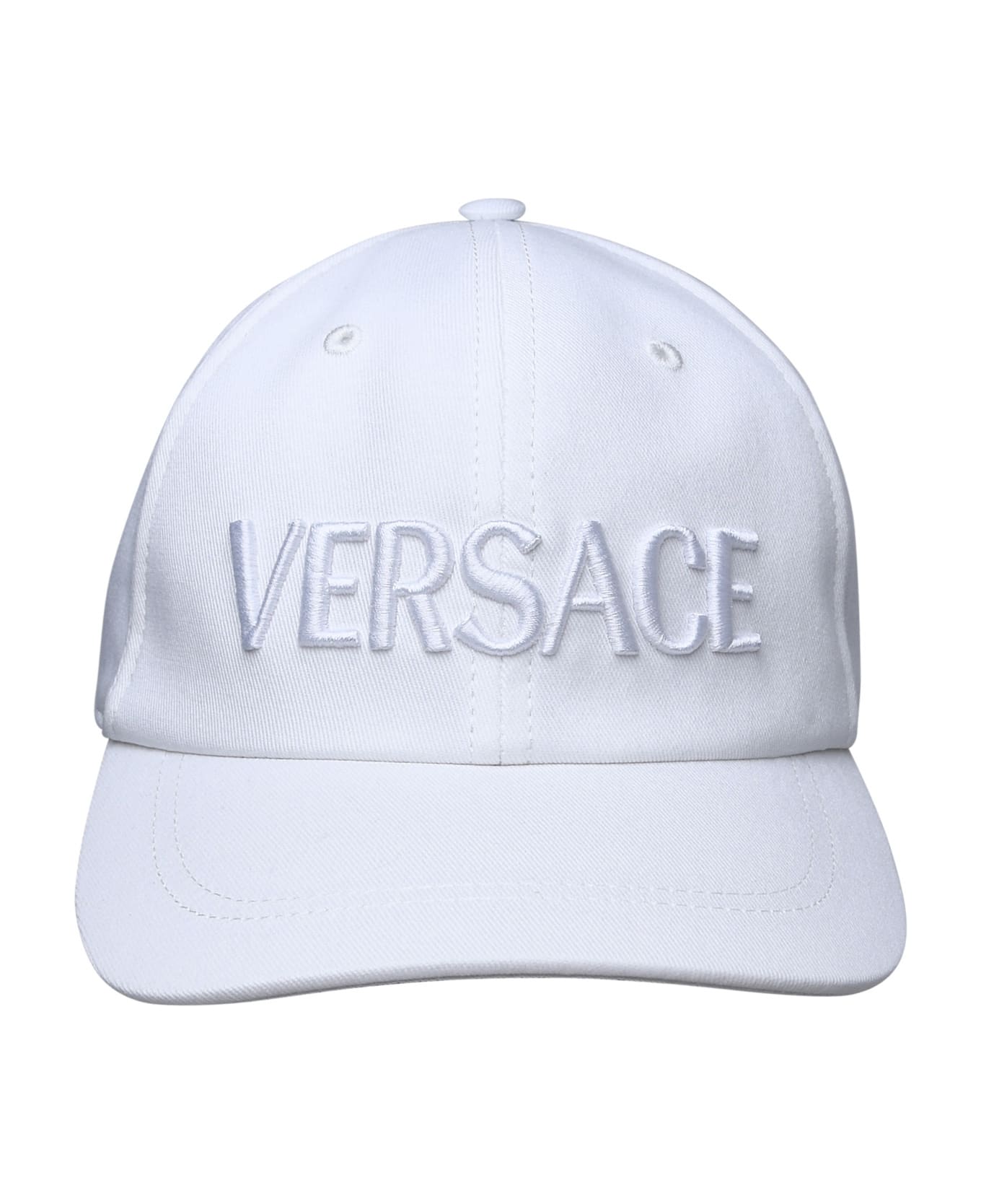 Versace Baseball Cap - White 帽子