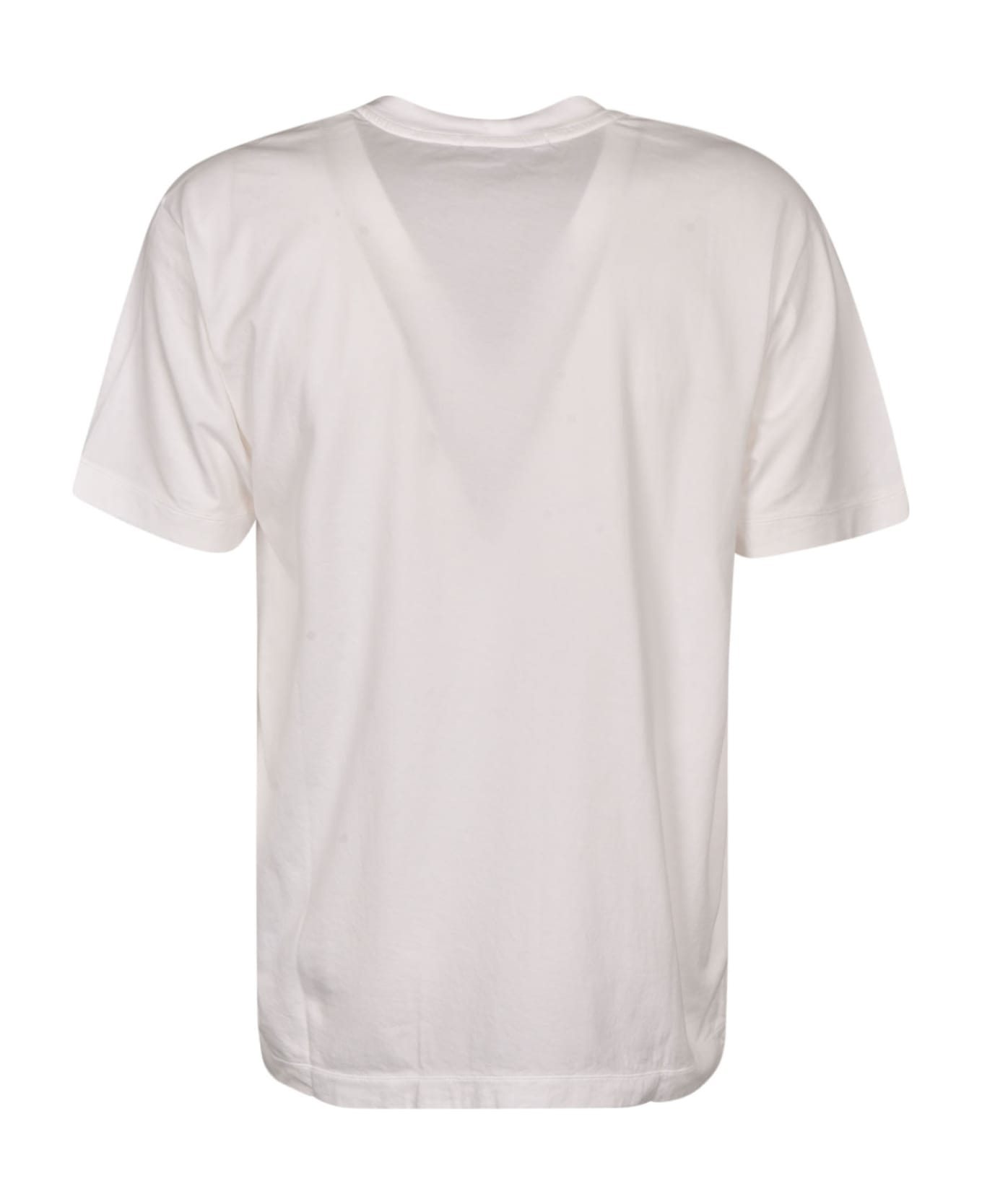 Stone Island Logo Patch T-shirt - White