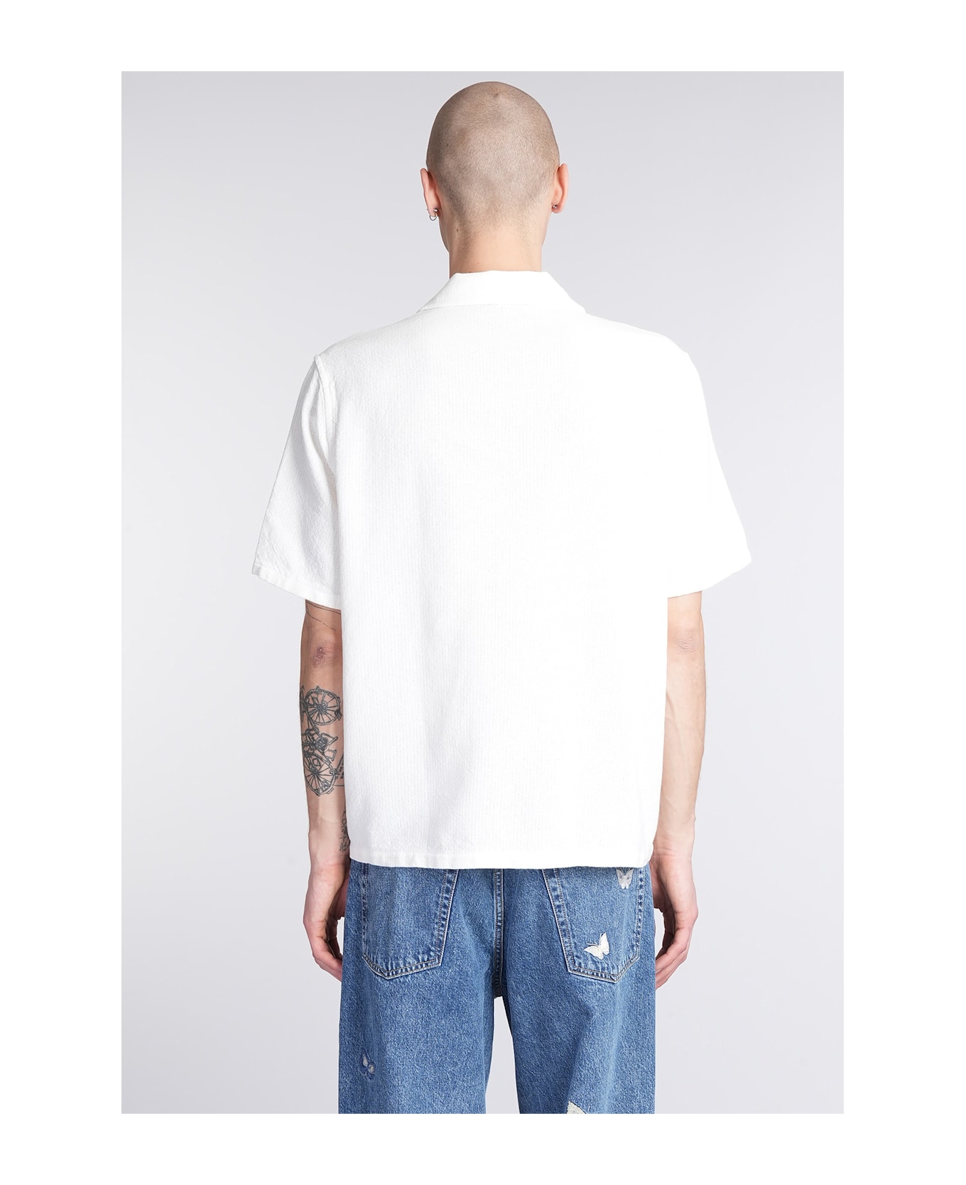 Our Legacy Shirt In White Cotton - white