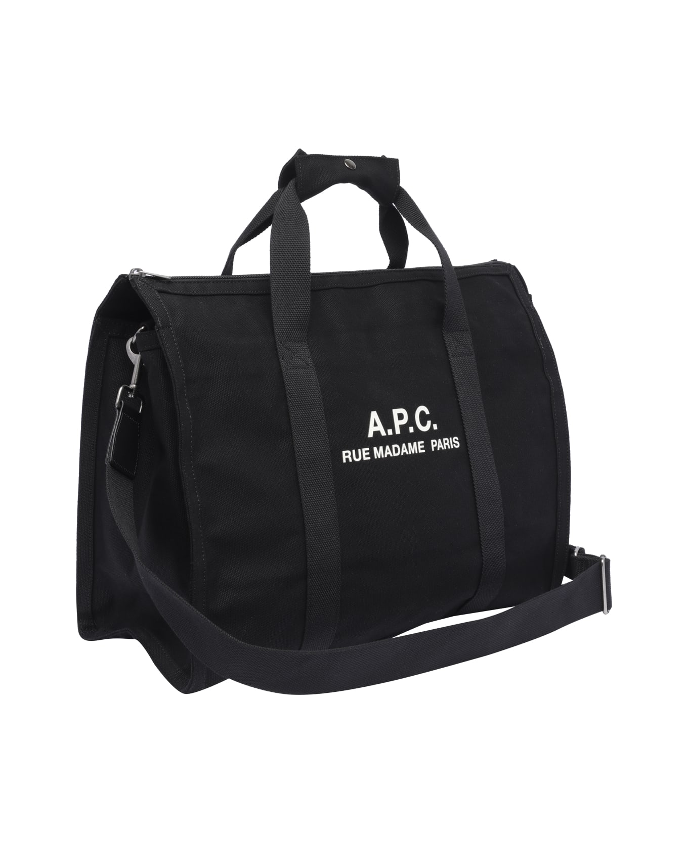 A.P.C. Gym Bag Recuperation - Black トラベルバッグ