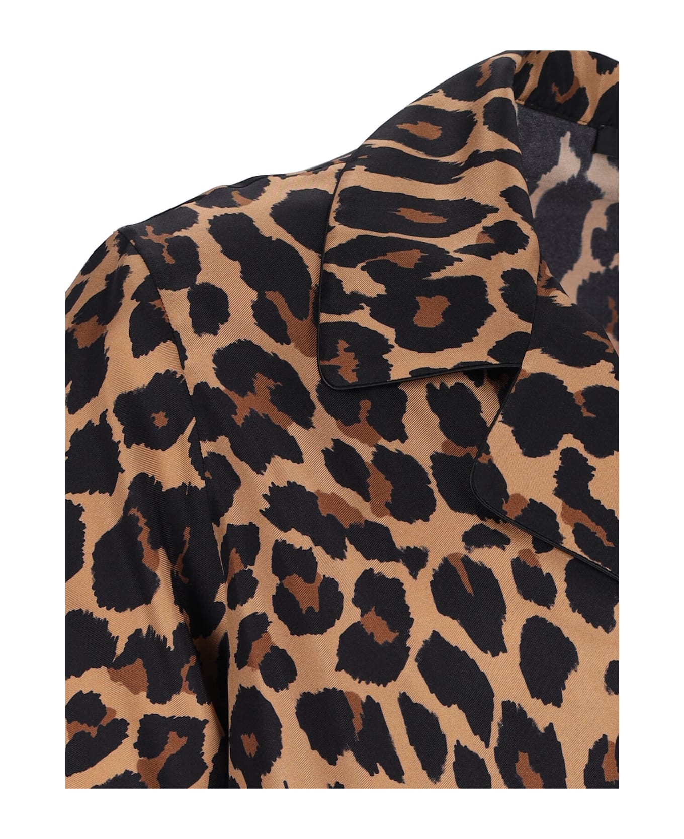 Balmain Animal Shirt - Brown