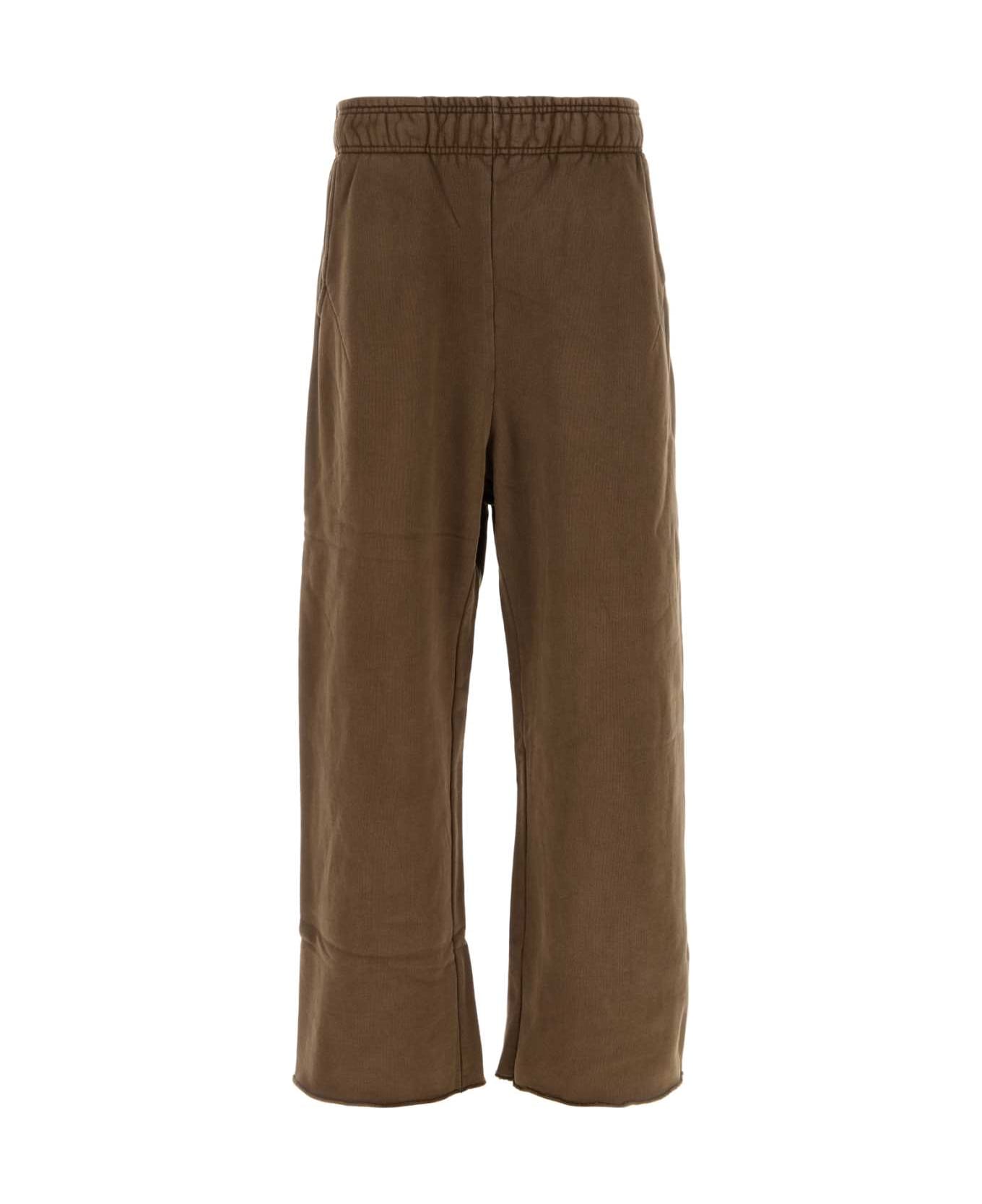 Entire Studios Brown Cotton Joggers - Marrone