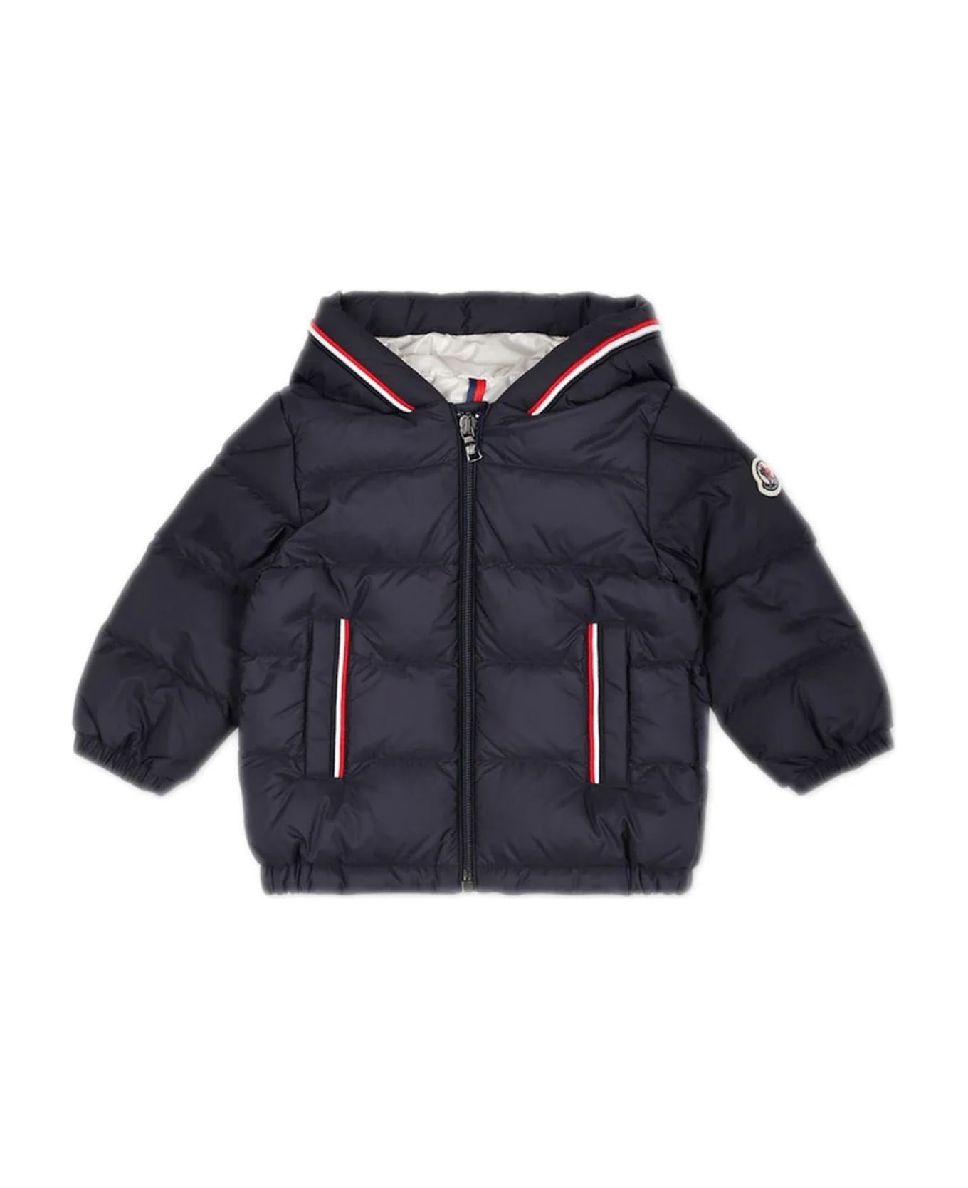 Moncler Kids Coats Blue - Blue