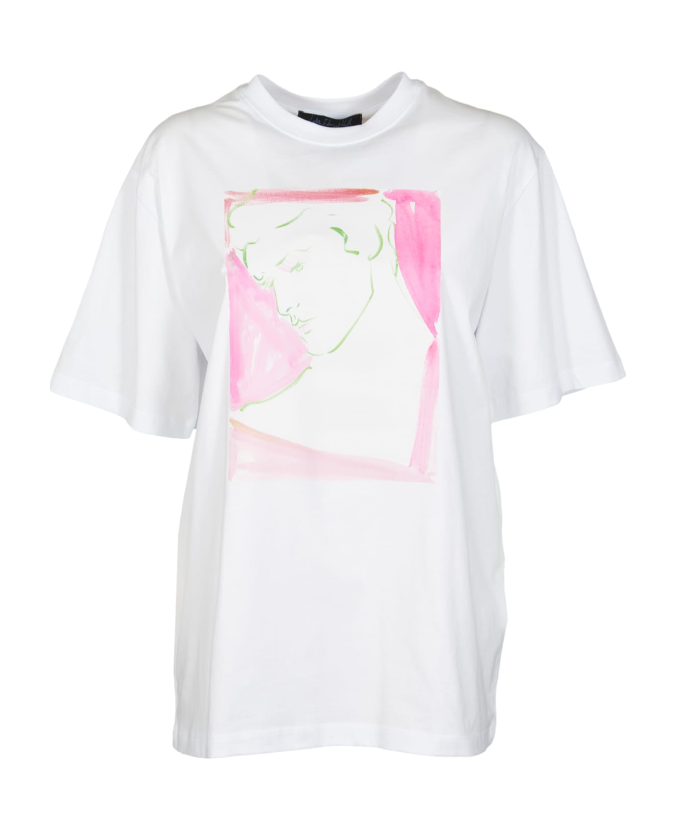 MSGM Printed T-shirt - White