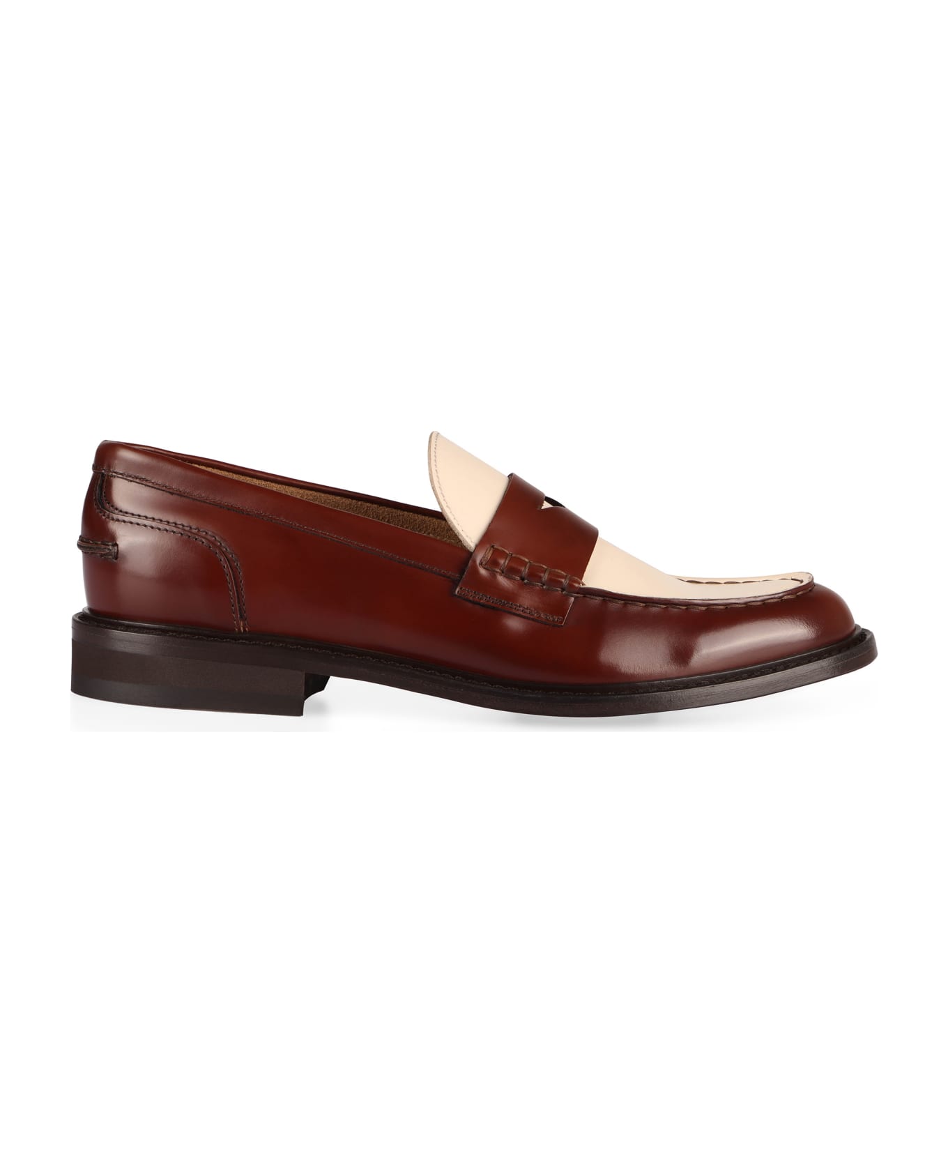 Doucal's Leather Loafers - brown フラットシューズ