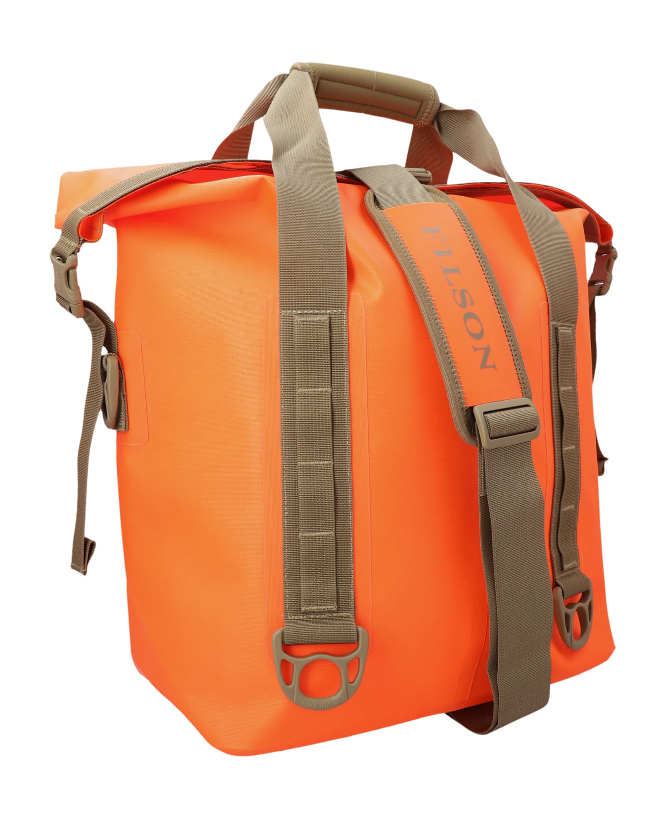 Filson 'dry Roll-top' Shopping Bag - Orange