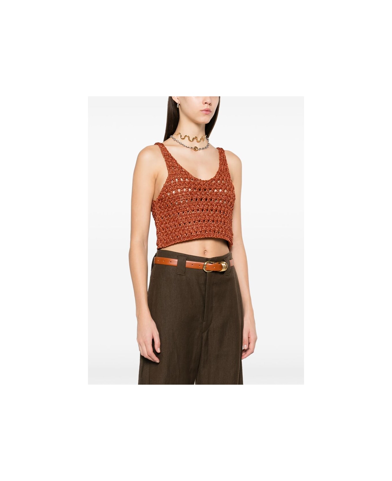 Alanui Top - BROWN