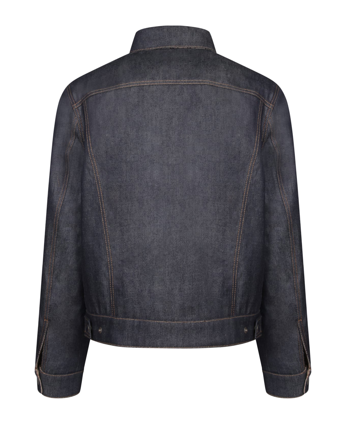 Gucci Reversible Blue Denim Jacket - Blue