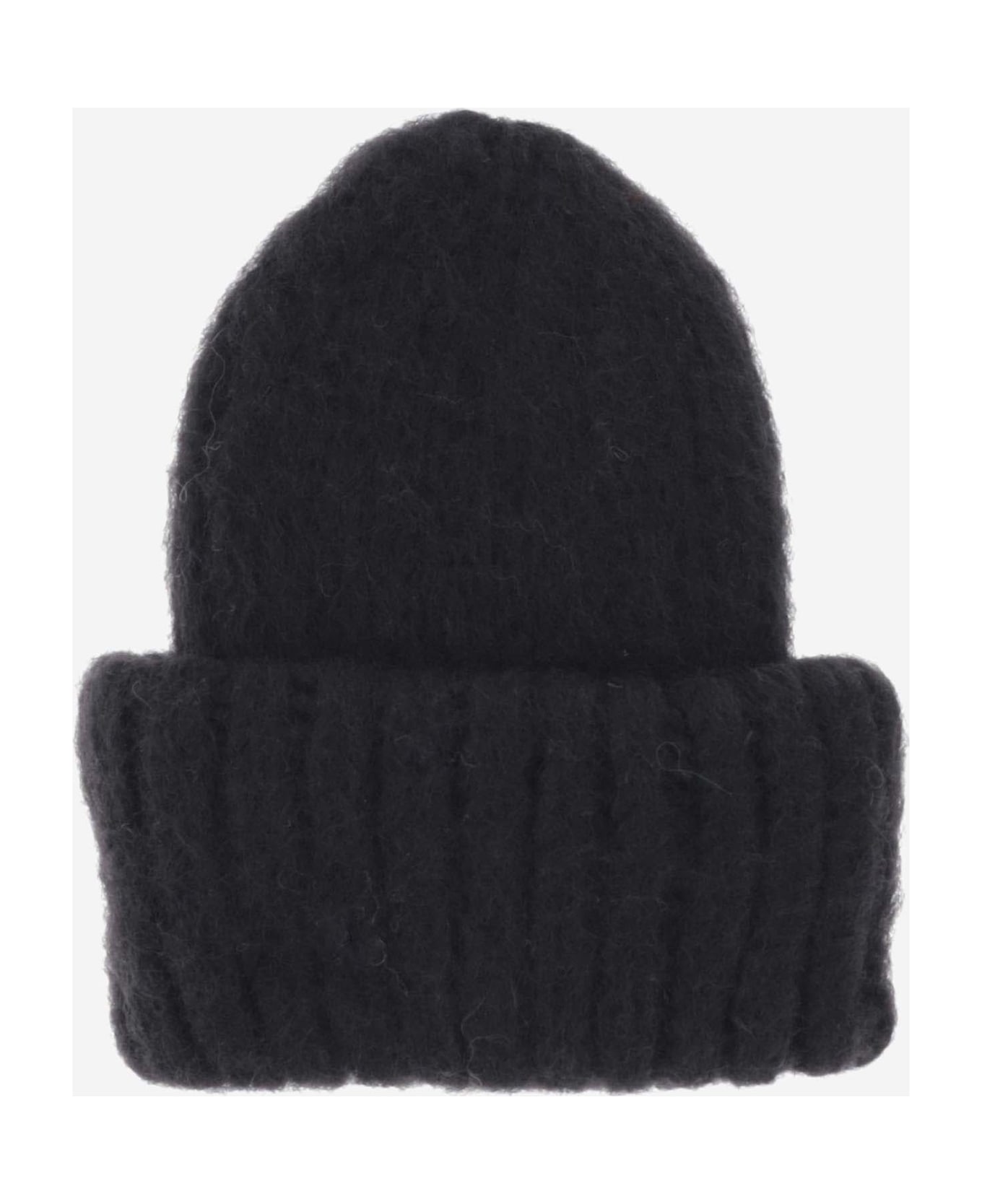 Myssy Wool Beanie Hat - Black 帽子