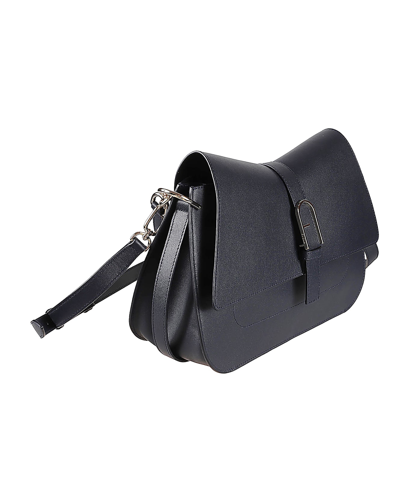 Furla Logo Buckle Shoulder Bag - S Mediterranea
