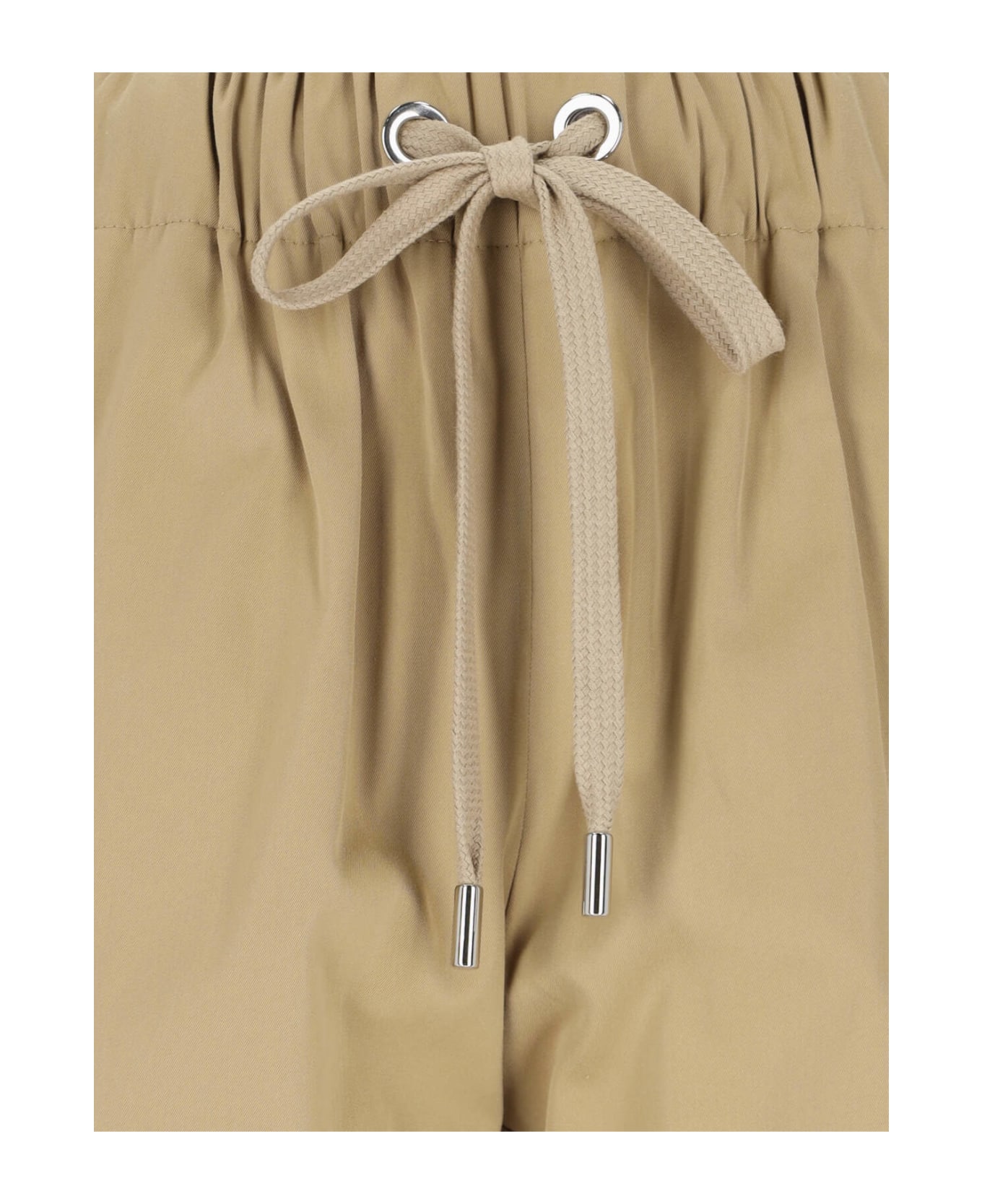 Sa Su Phi Drawstring Detail Pants - Beige