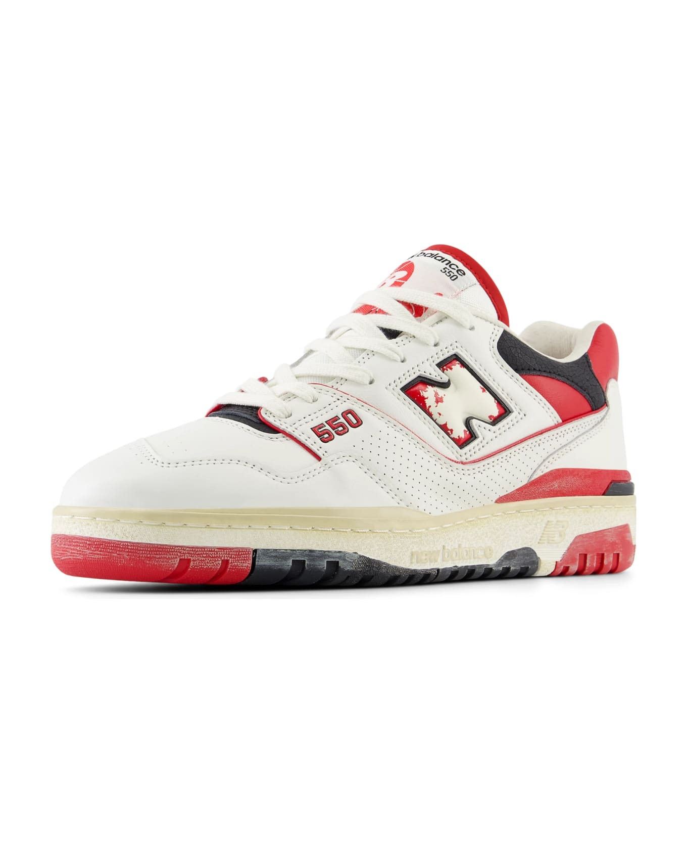 New Balance 550 - Off White Red