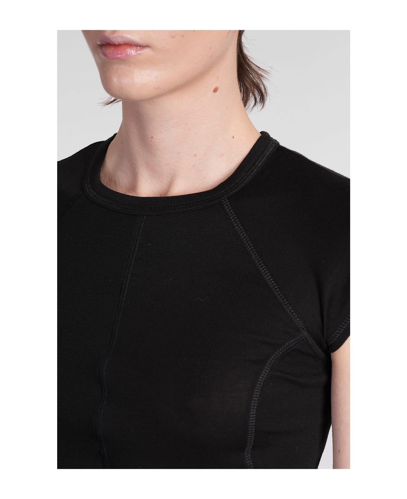 Helmut Lang T-shirt In Black Cotton - black