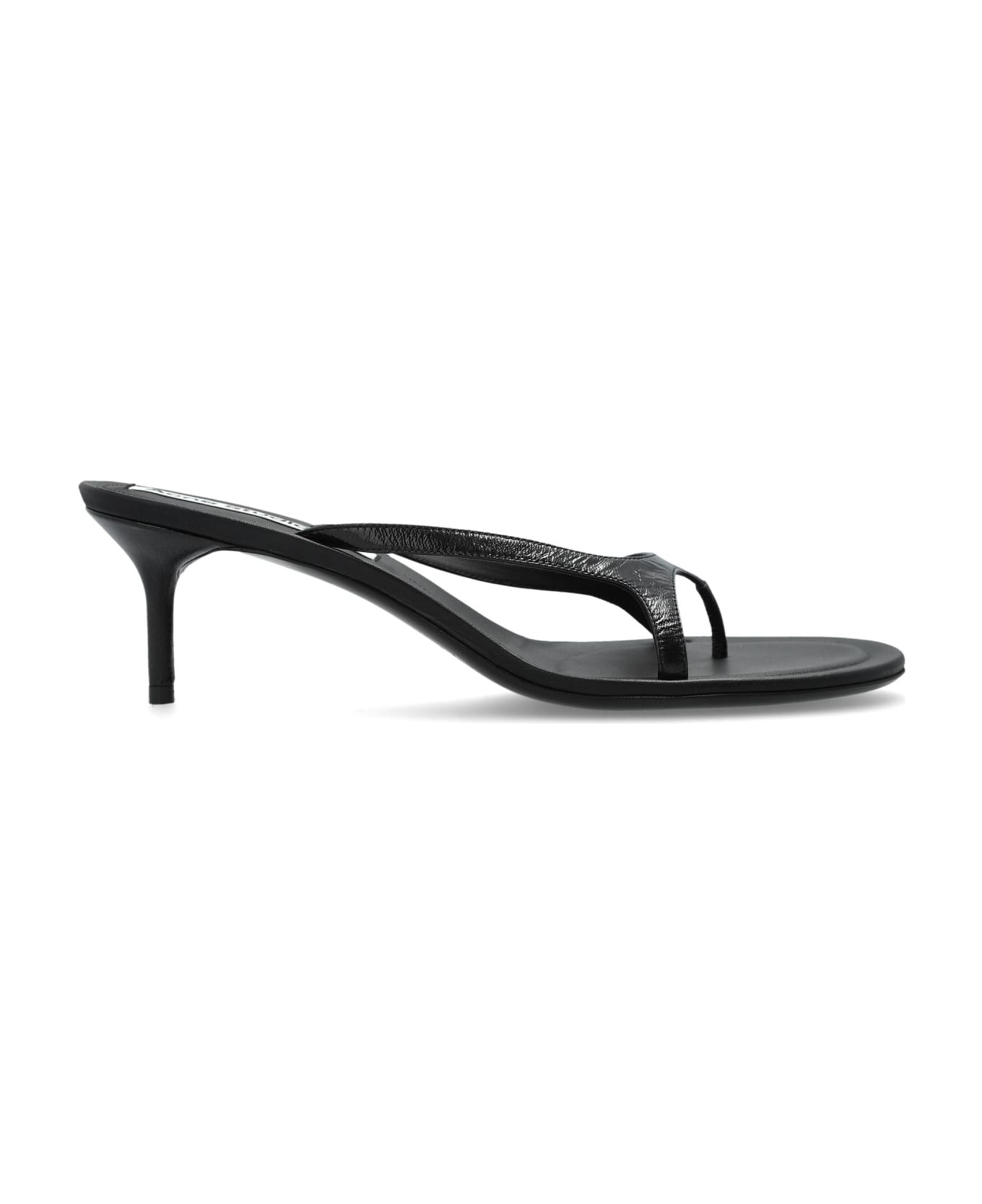 Acne Studios Heeled Slippers - Black