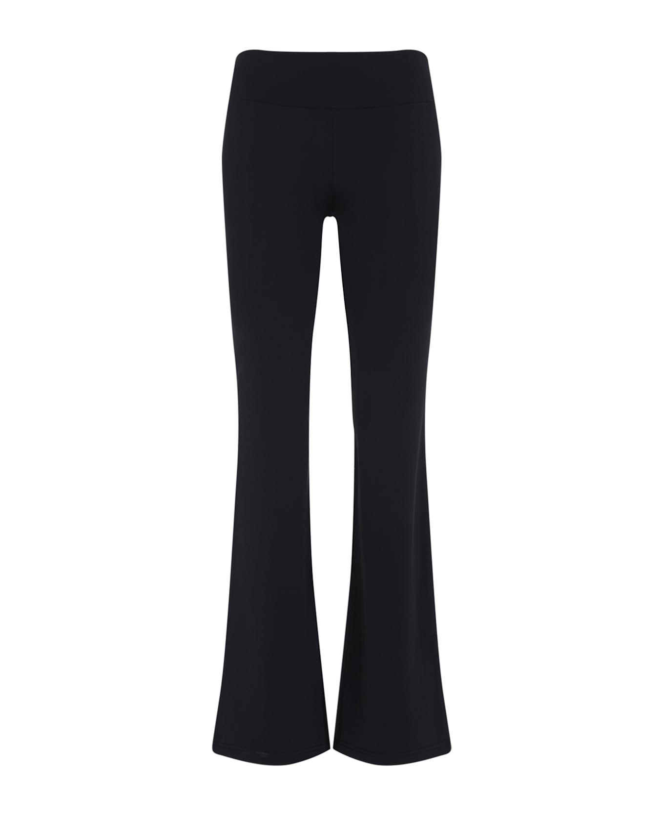 Courrèges Scuba Tech Jersey Bootcut Pants - Black