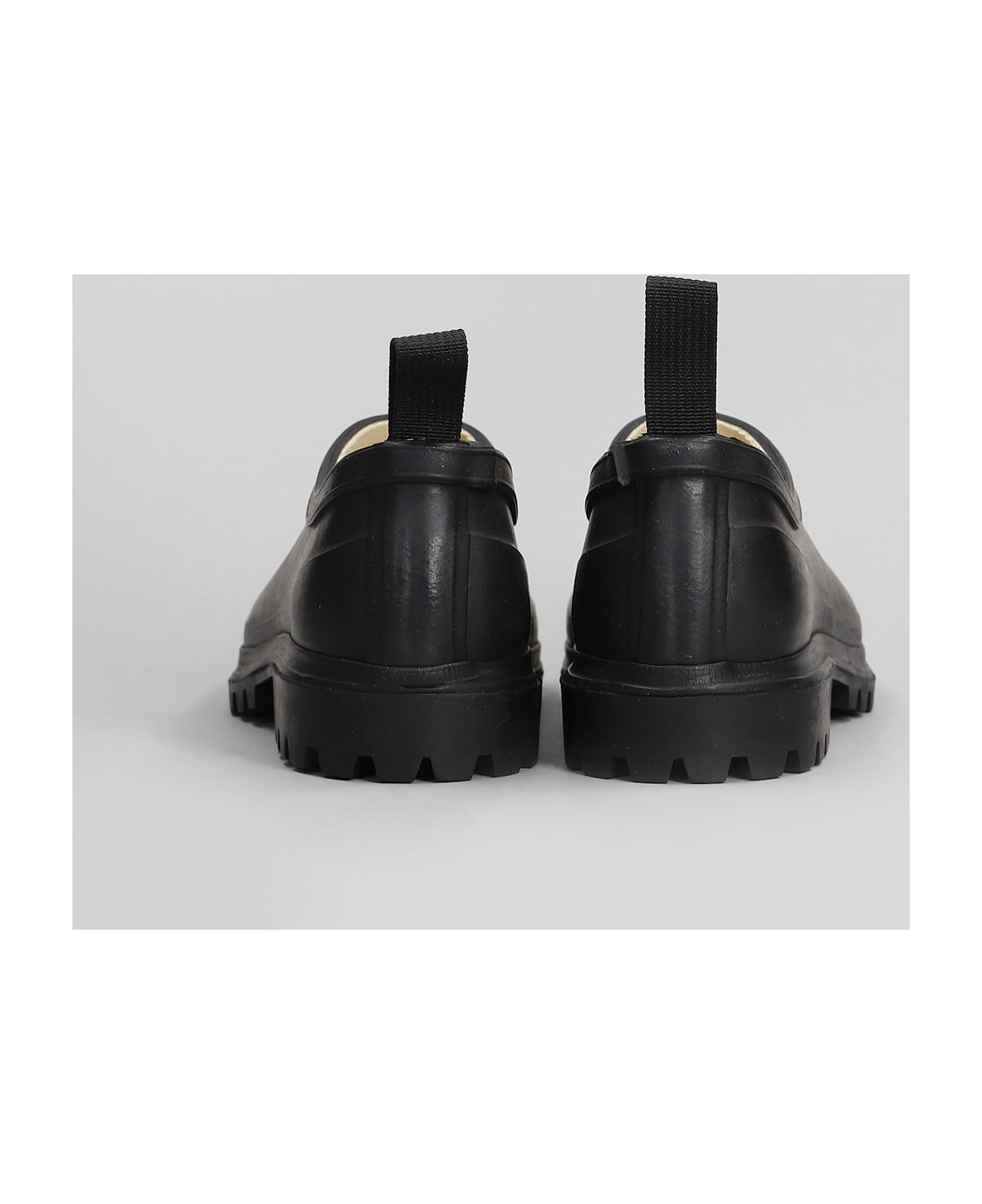 Superga 809 Rubber Mule Slipper-mule In Black Rubber/plasic - Black