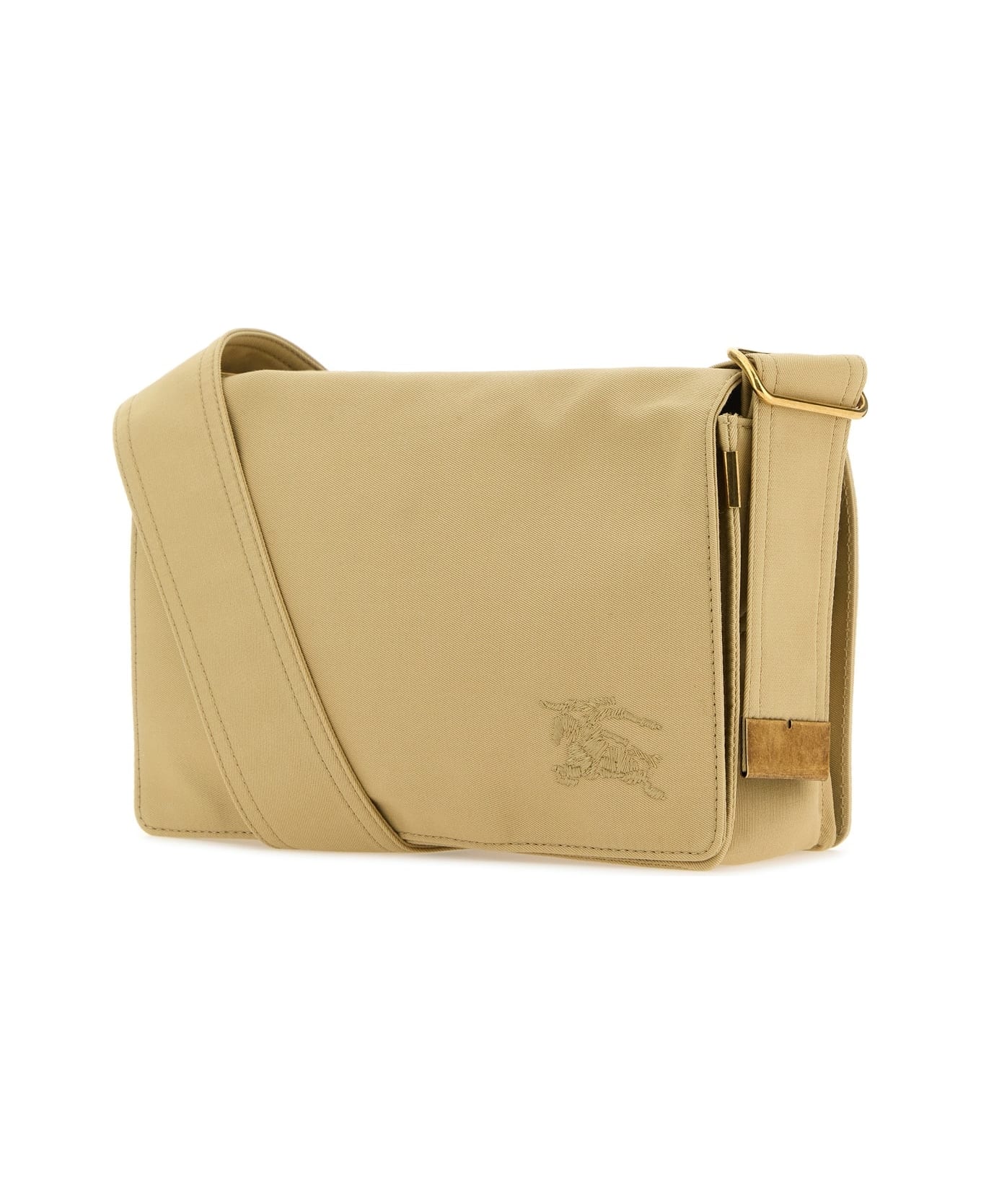 Burberry Beige Fabric Trench Crossbody Bag - FLAX