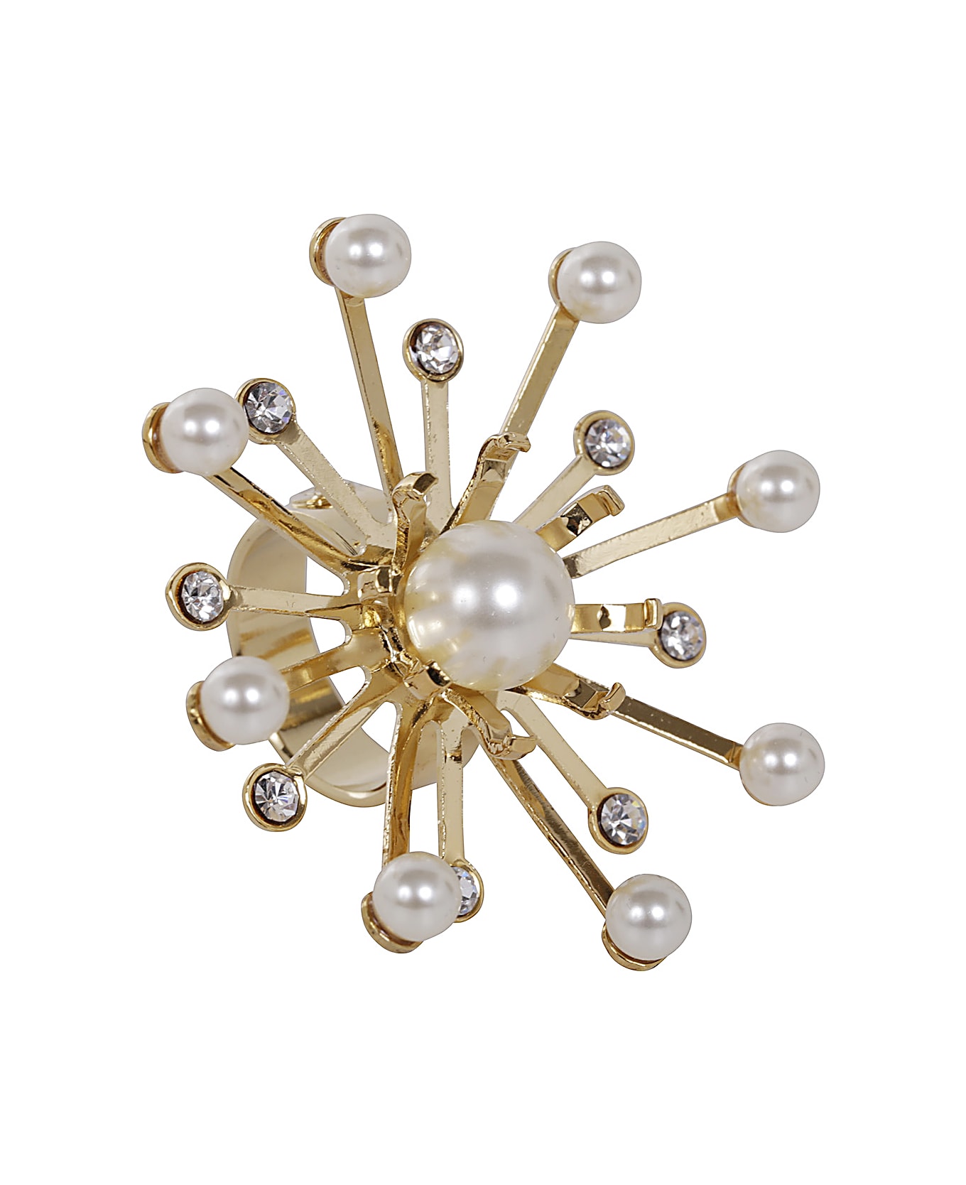 Helene Zubeldia Kiku Ring Pearl - Multi