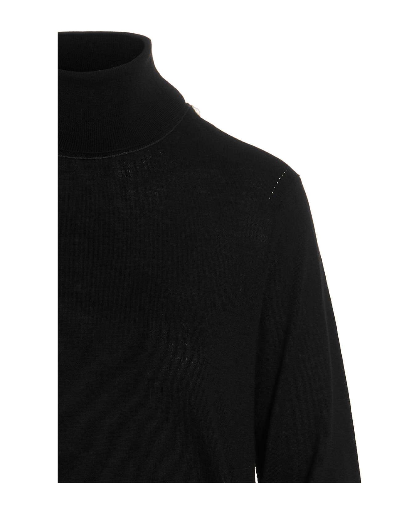 Maison Margiela High-neck Sweater - BLACK