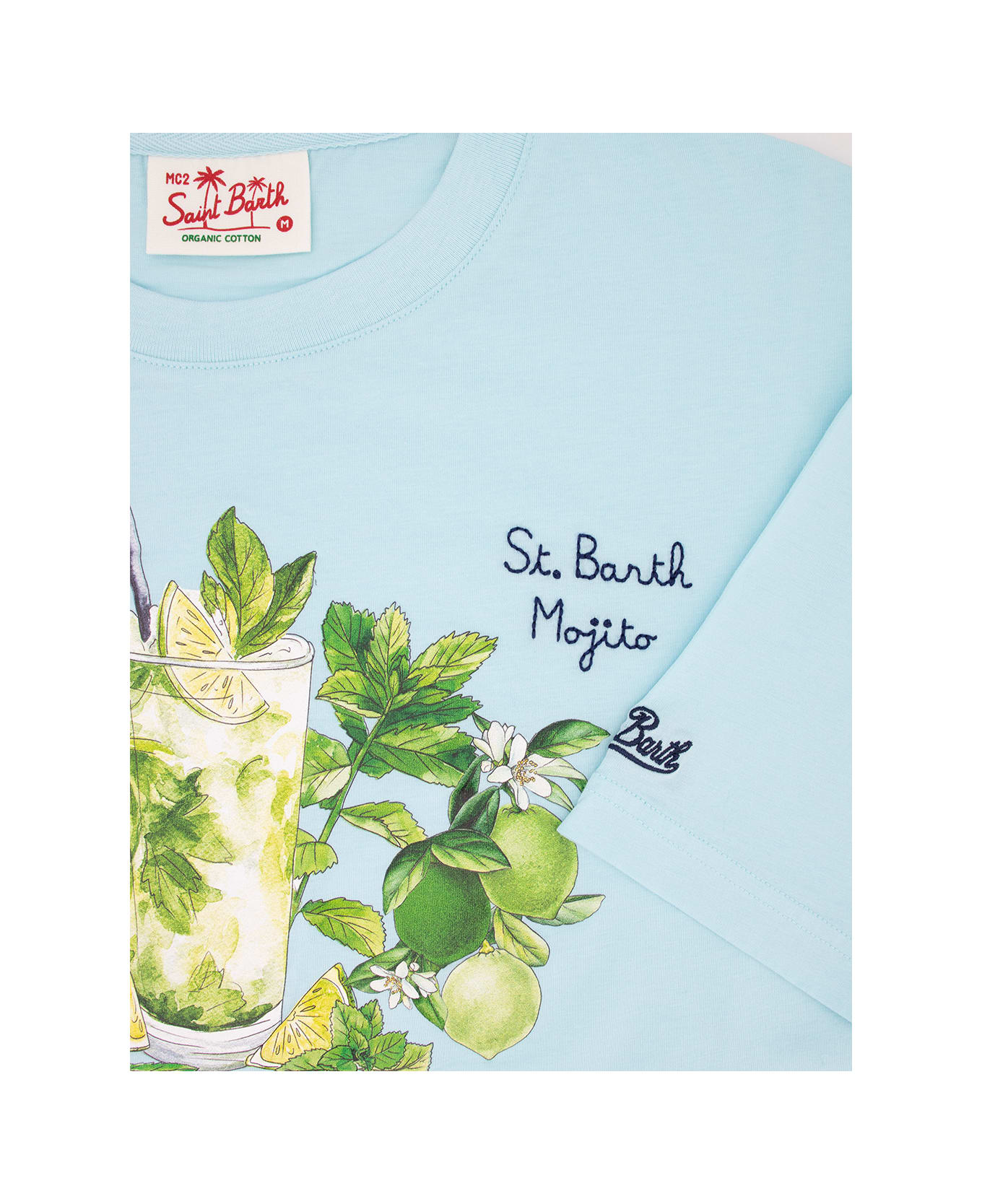 MC2 Saint Barth T-shirt - SBARTH MOJITO 56 EMB