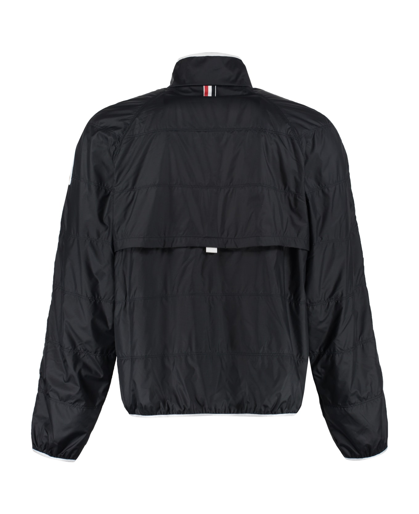 Thom Browne Nylon Windbreaker-jacket - black