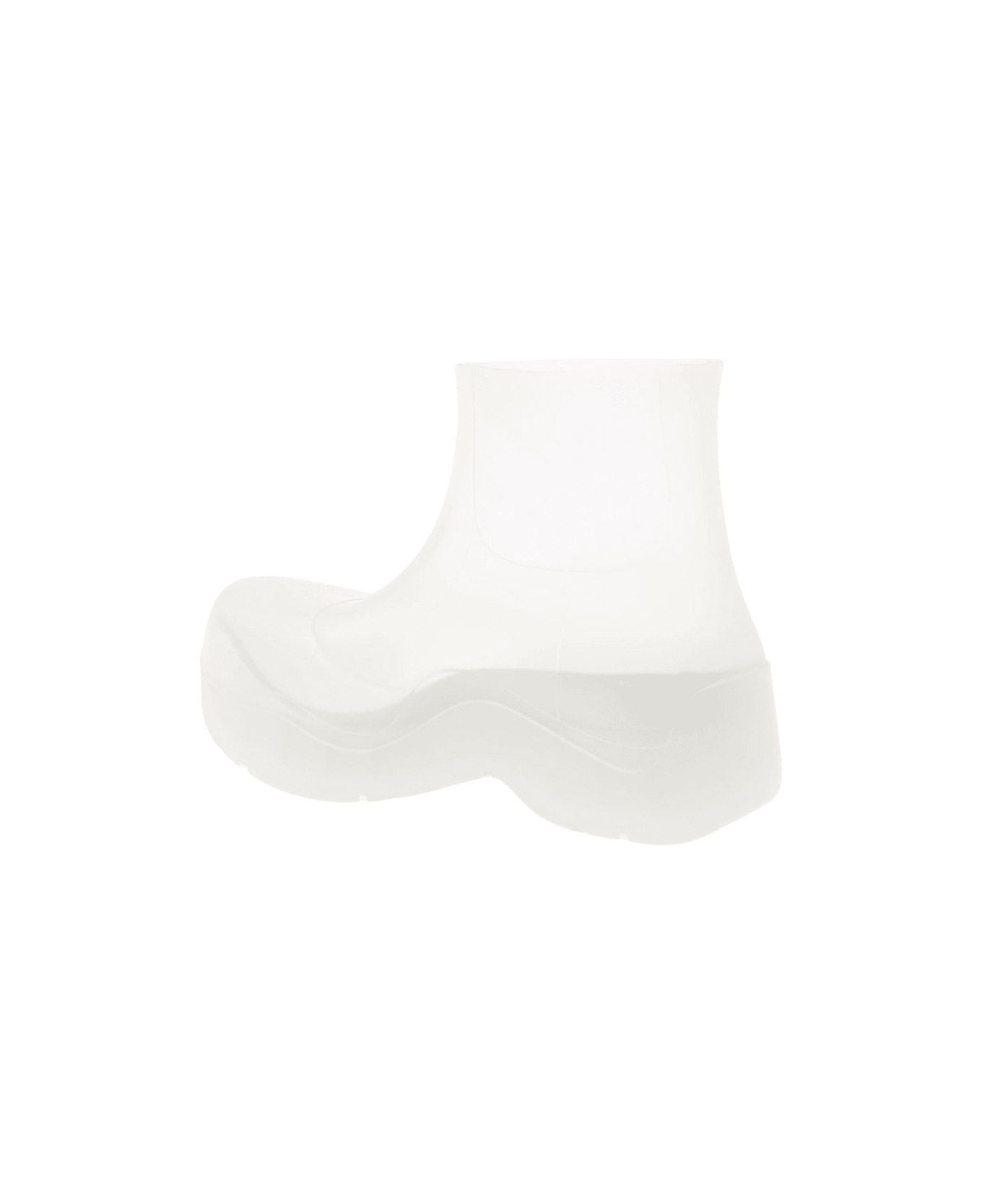 Bottega Veneta Puddle Ankle Boot Pudding - White