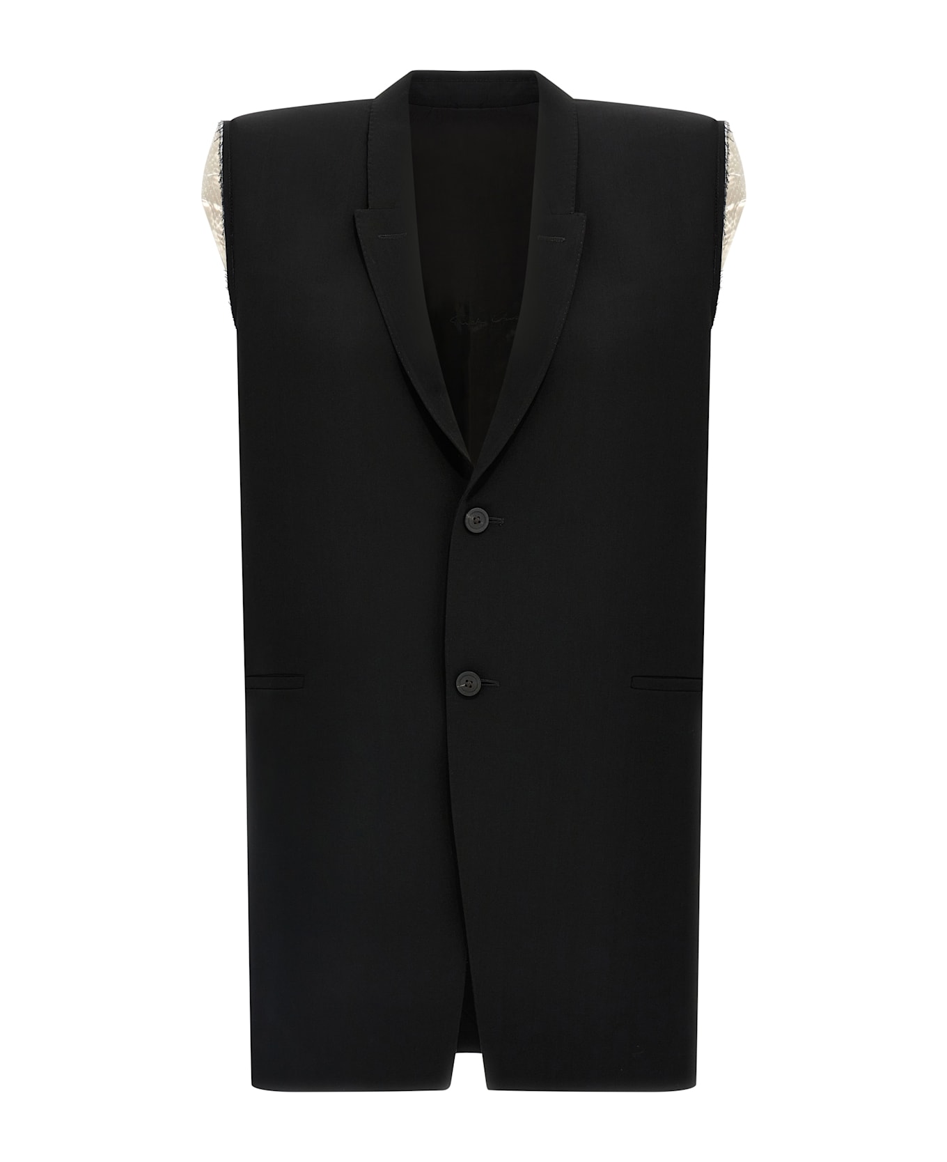 Rick Owens Gile 
dirt Tailored Sl
 - Black  