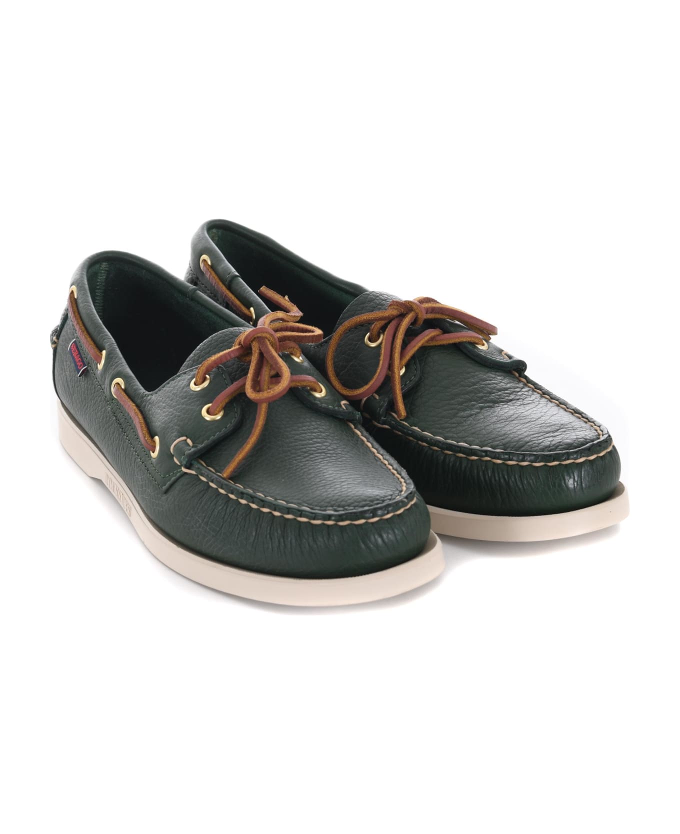 Sebago Boat Moccasins - Verde scuro