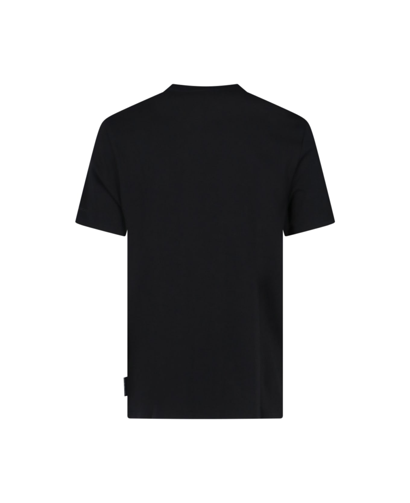 Moose Knuckles Logo T-shirt - Black   シャツ