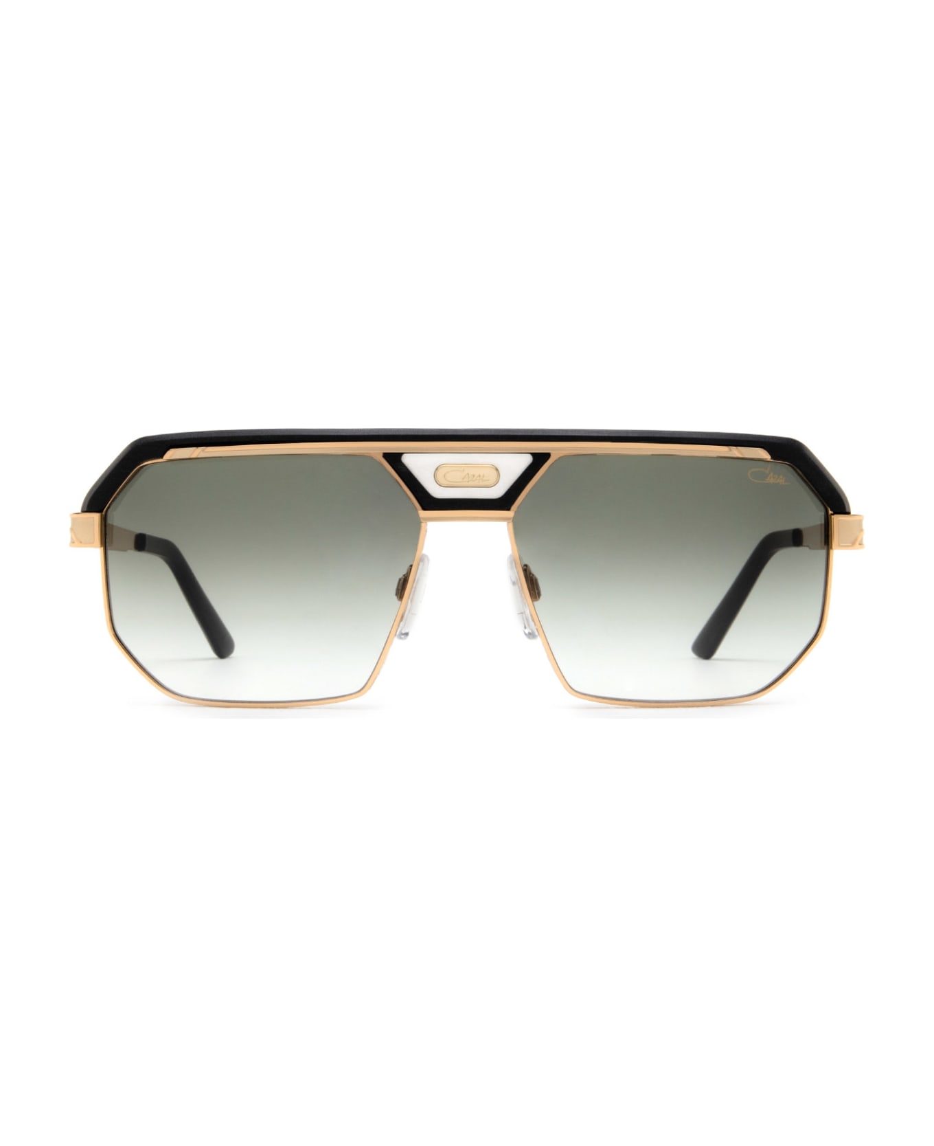 Cazal 676 Black - Gold Mat Sunglasses - Black - Gold Mat