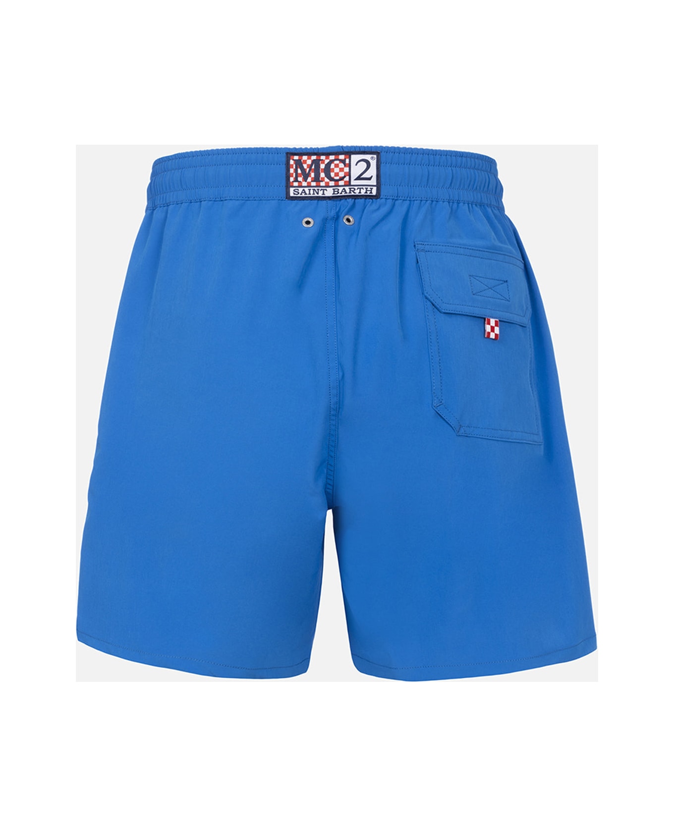 MC2 Saint Barth Bluette Classic Stretch Comfort Swim Shorts - SKY