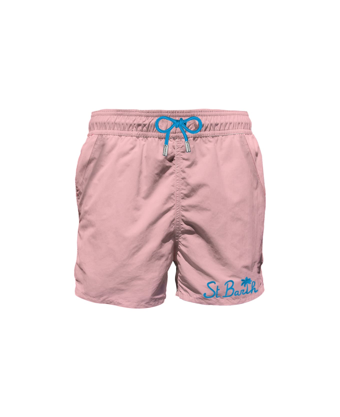 MC2 Saint Barth Pink Man Swim Shorts With Pocket - PINK