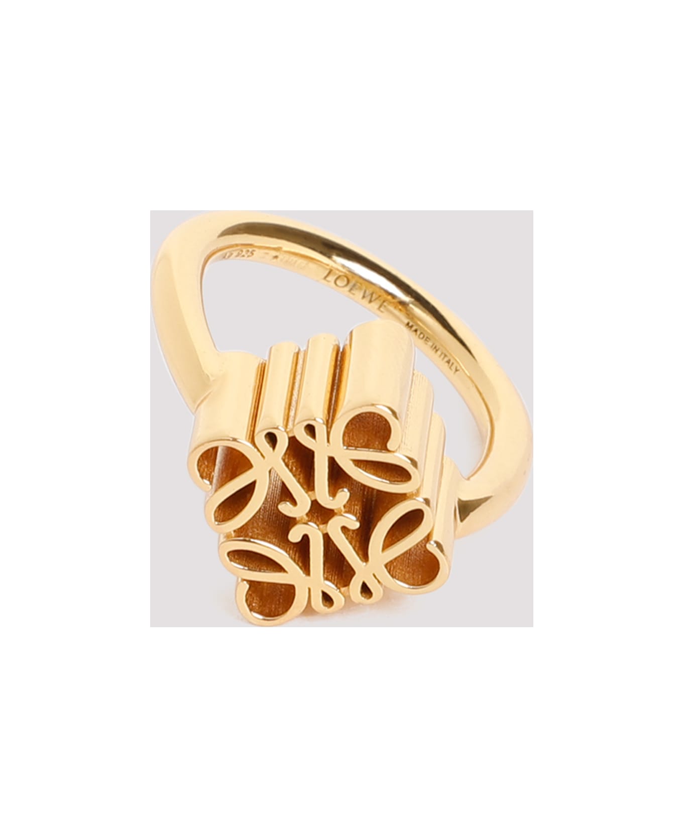 Loewe Single Anagram Ring - Gold