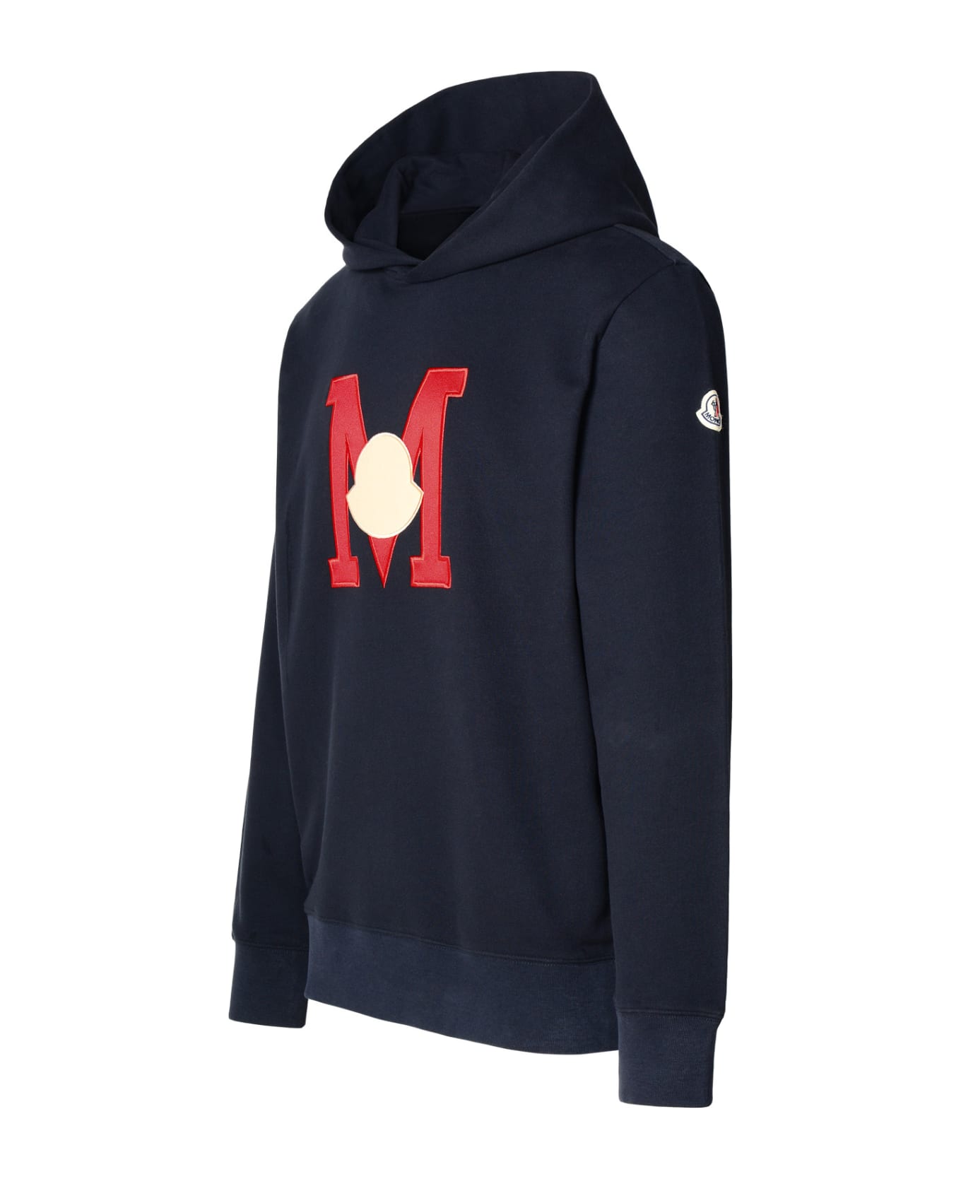 Moncler Navy Cotton Sweatshirt - Navy