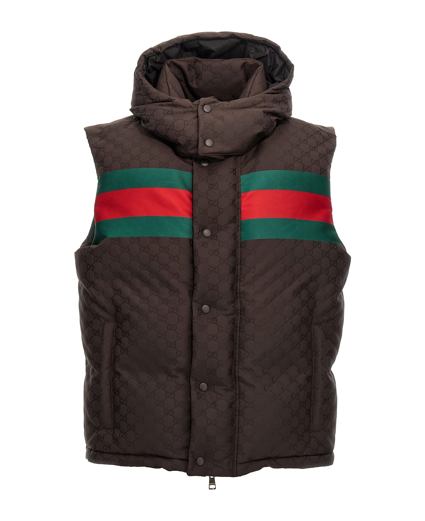 Gucci 
gg
 Vest - BROWNGREENRED