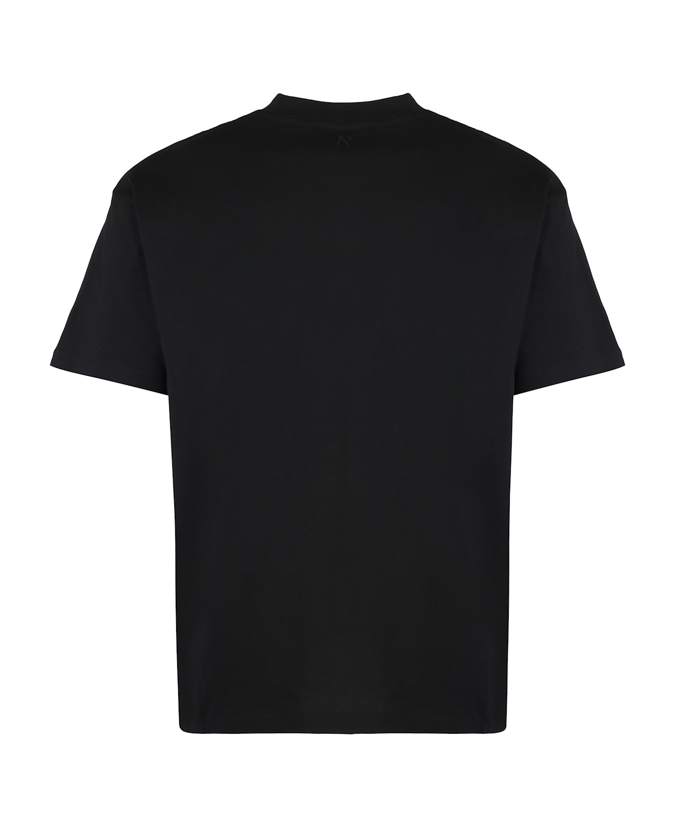 REPRESENT Cotton Crew-neck T-shirt - BLACK