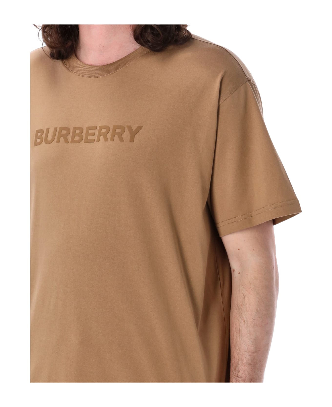 Burberry London Logo T-shirt - CAMEL