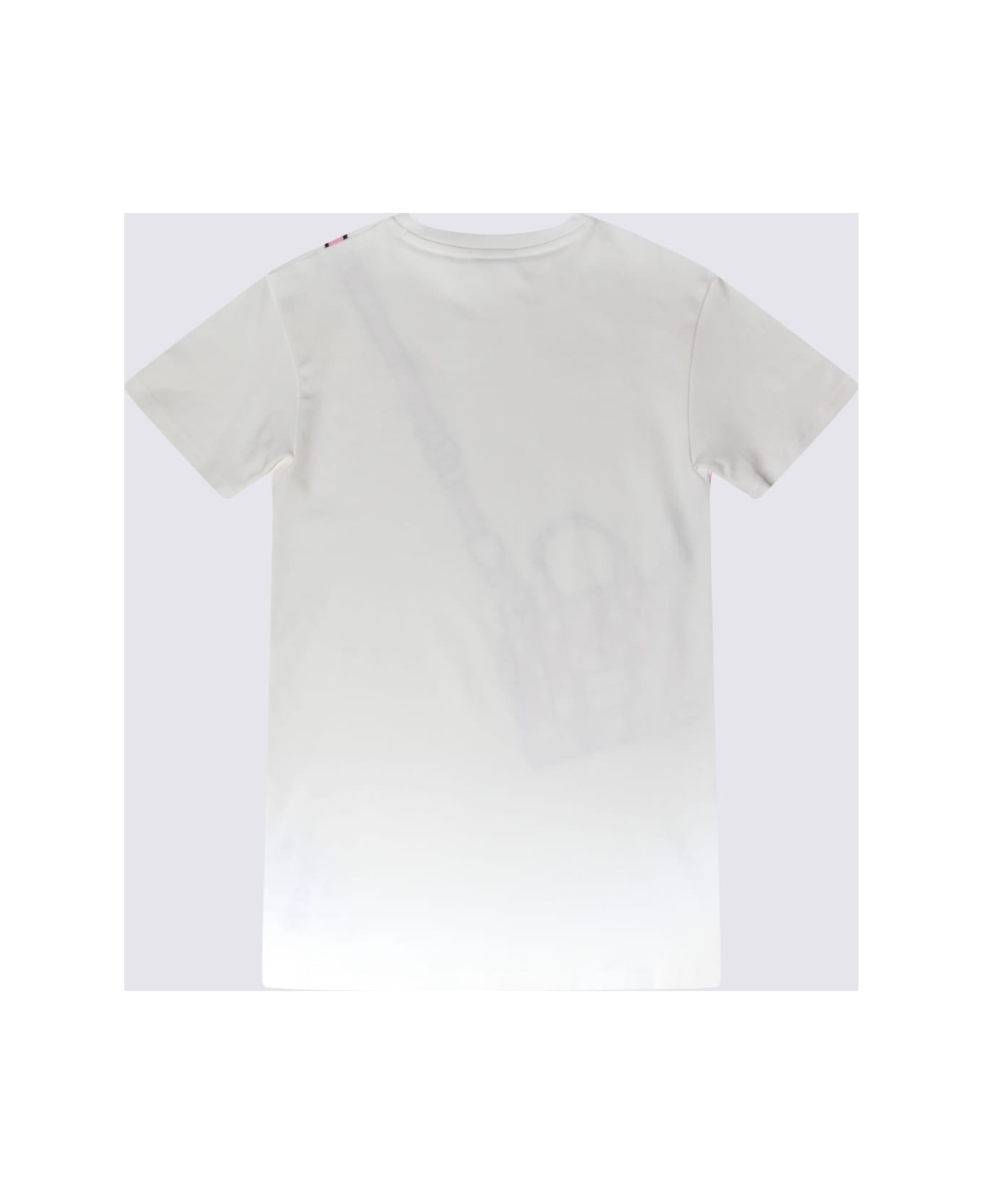 Marc Jacobs White, Pink And Black Cotton T-shirt - Ivory