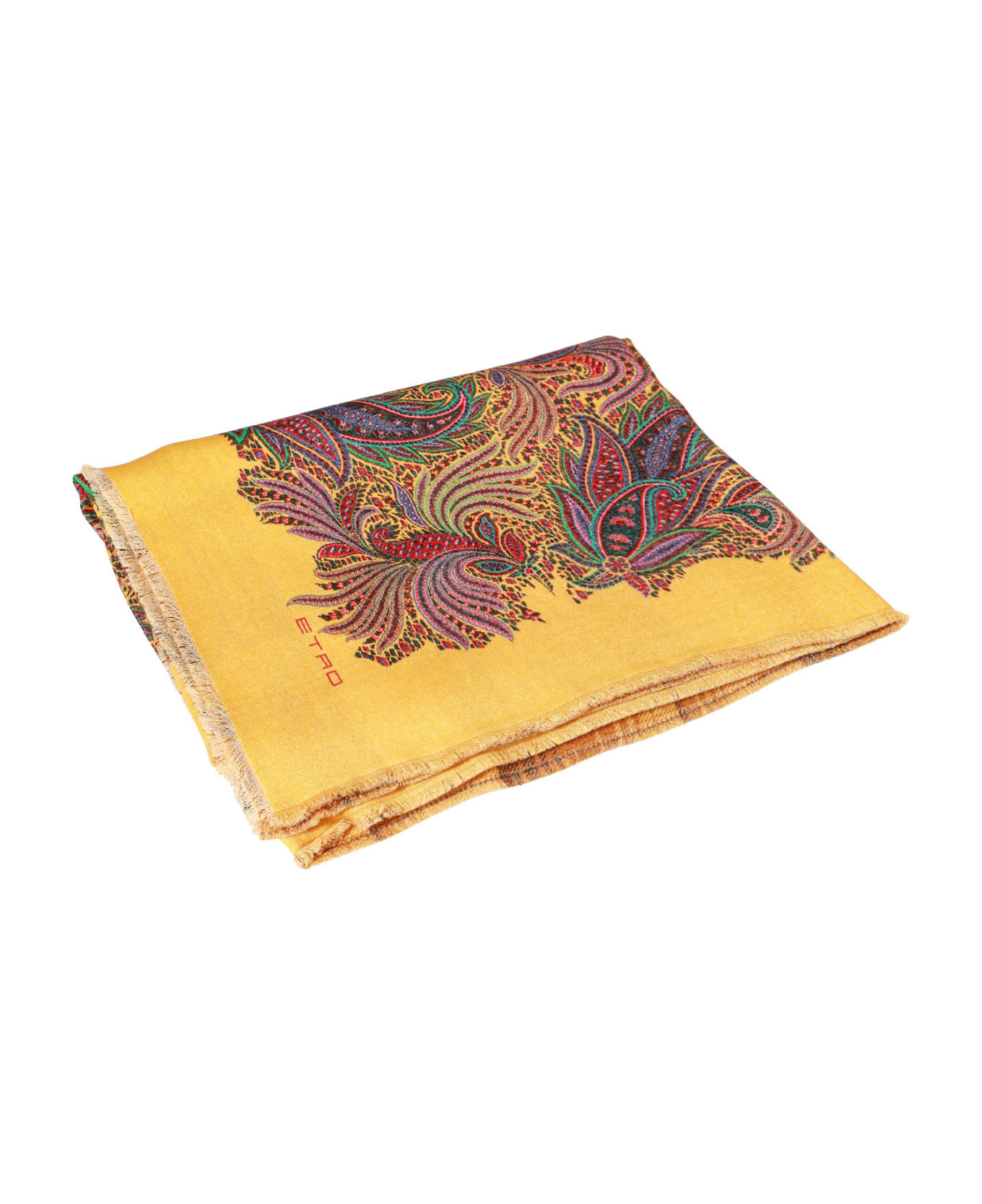 Etro Small Blanket - Yellow ブランケット