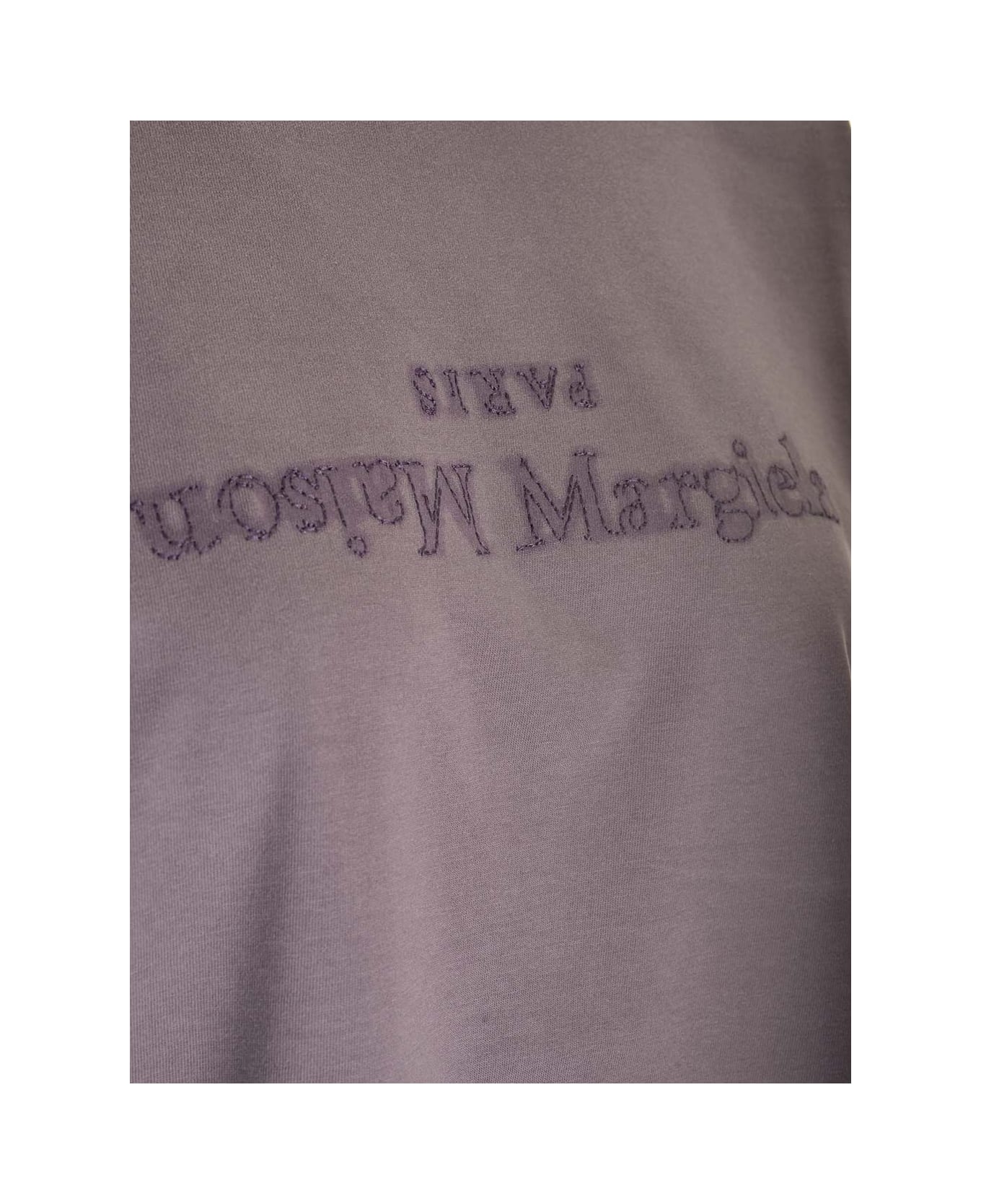 Maison Margiela Long T-shirt - Aubergine