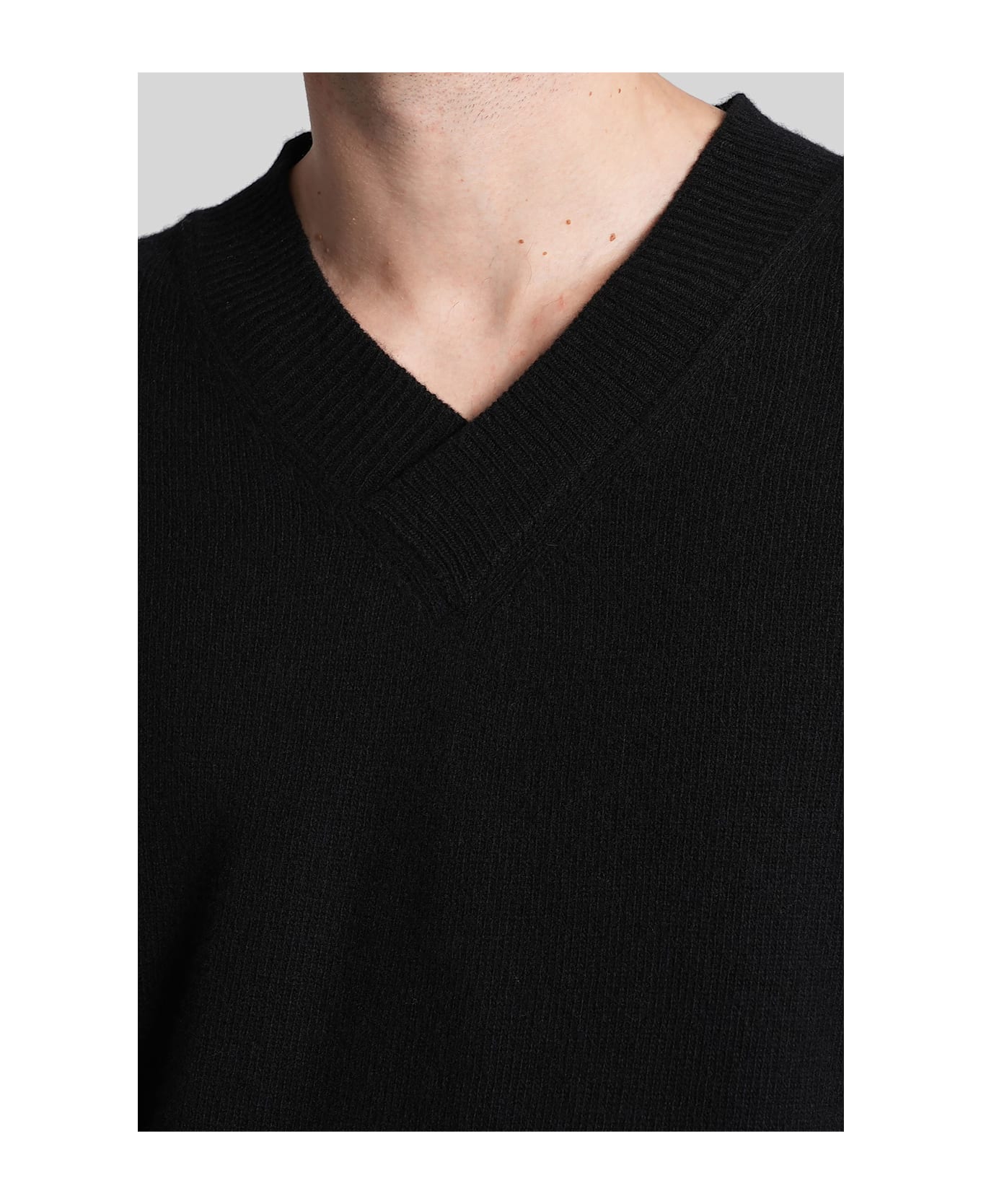 Mauro Grifoni Knitwear In Black Wool - black