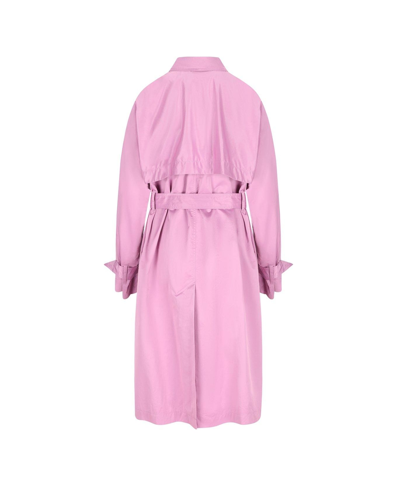 Isabel Marant Double-breasted Trench Coat - Pink