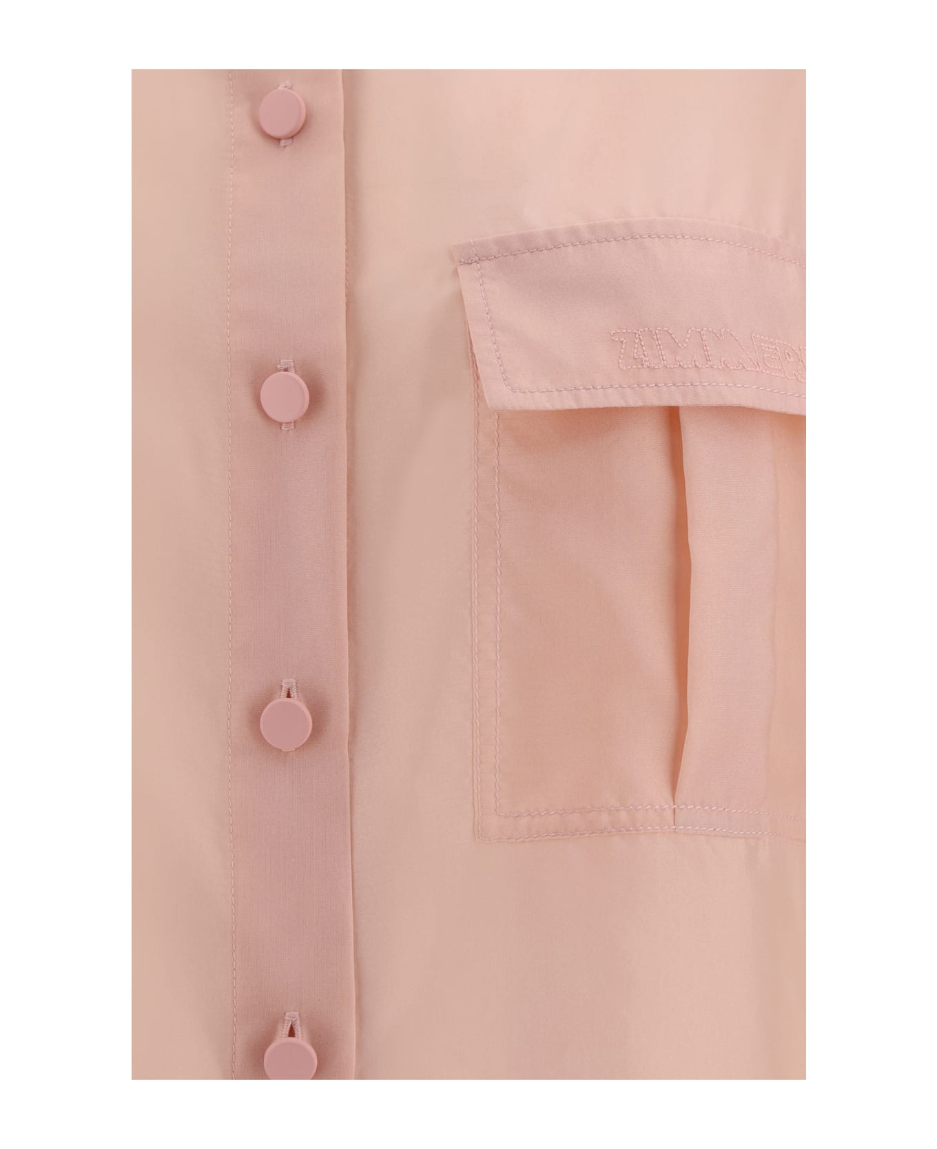 Zimmermann Halliday Manstyle Shirt - Pink