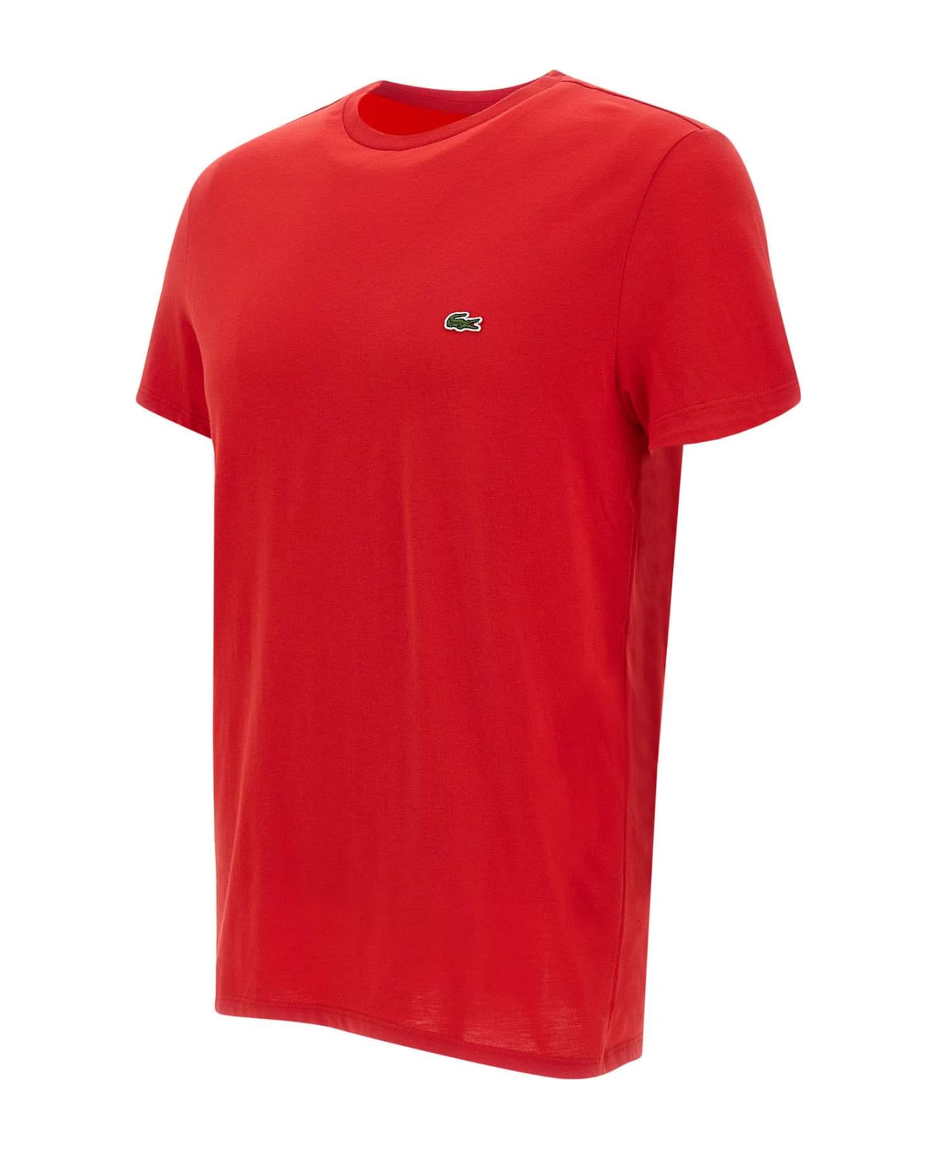 Lacoste Pima Cotton T-shirt - Rosso シャツ