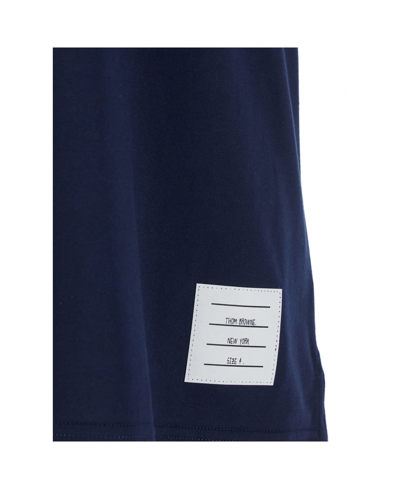Thom Browne 
rwb Knit Trim
 T-shirt - Blu