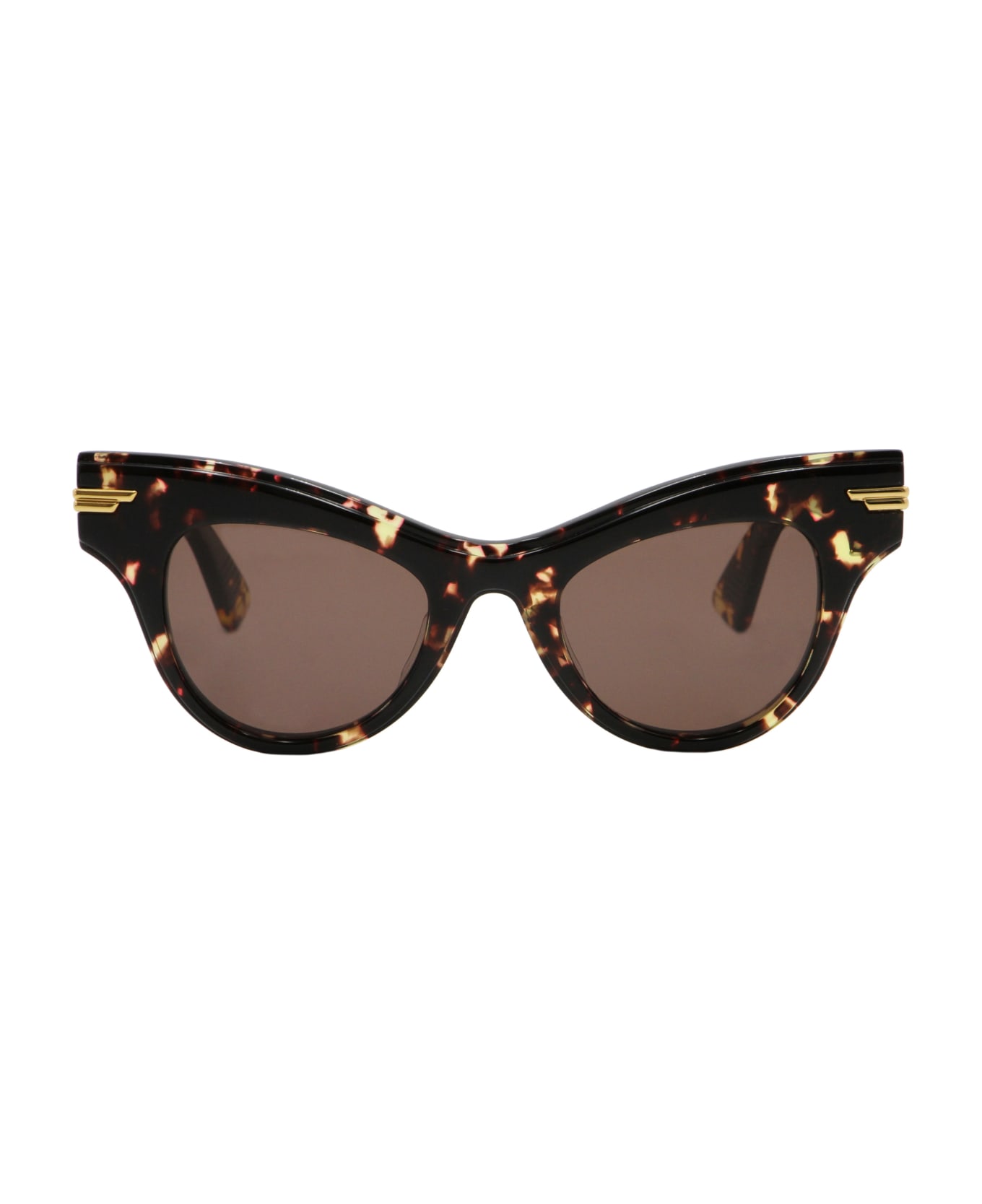 Bottega Veneta Eyewear Cat-eye Sunglasses - brown