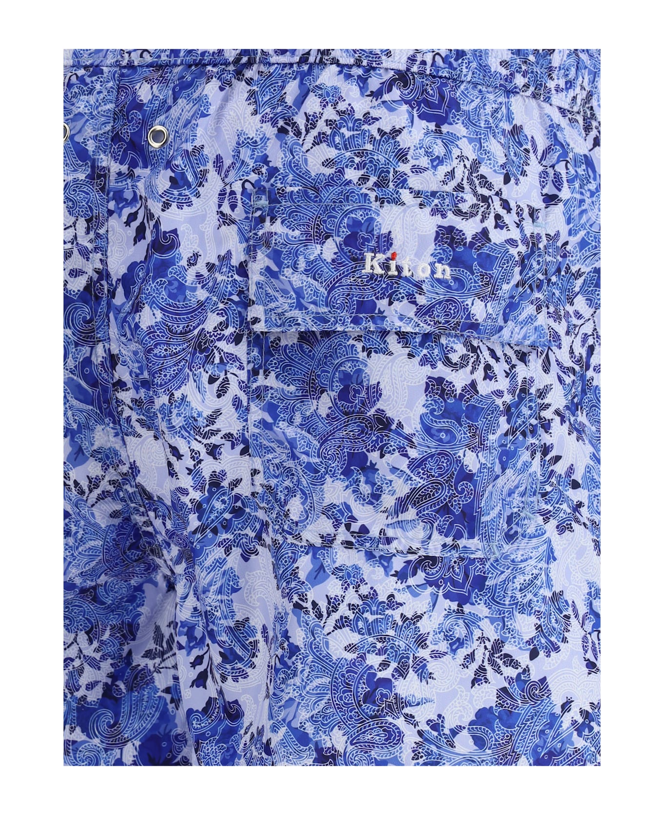 Kiton Paisley Print Swimshorts